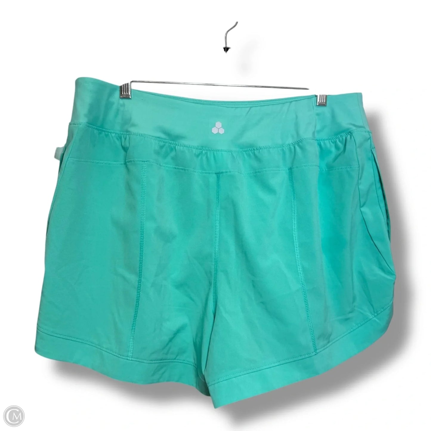 Athletic Shorts By Tek Gear In Green, Size: Xl