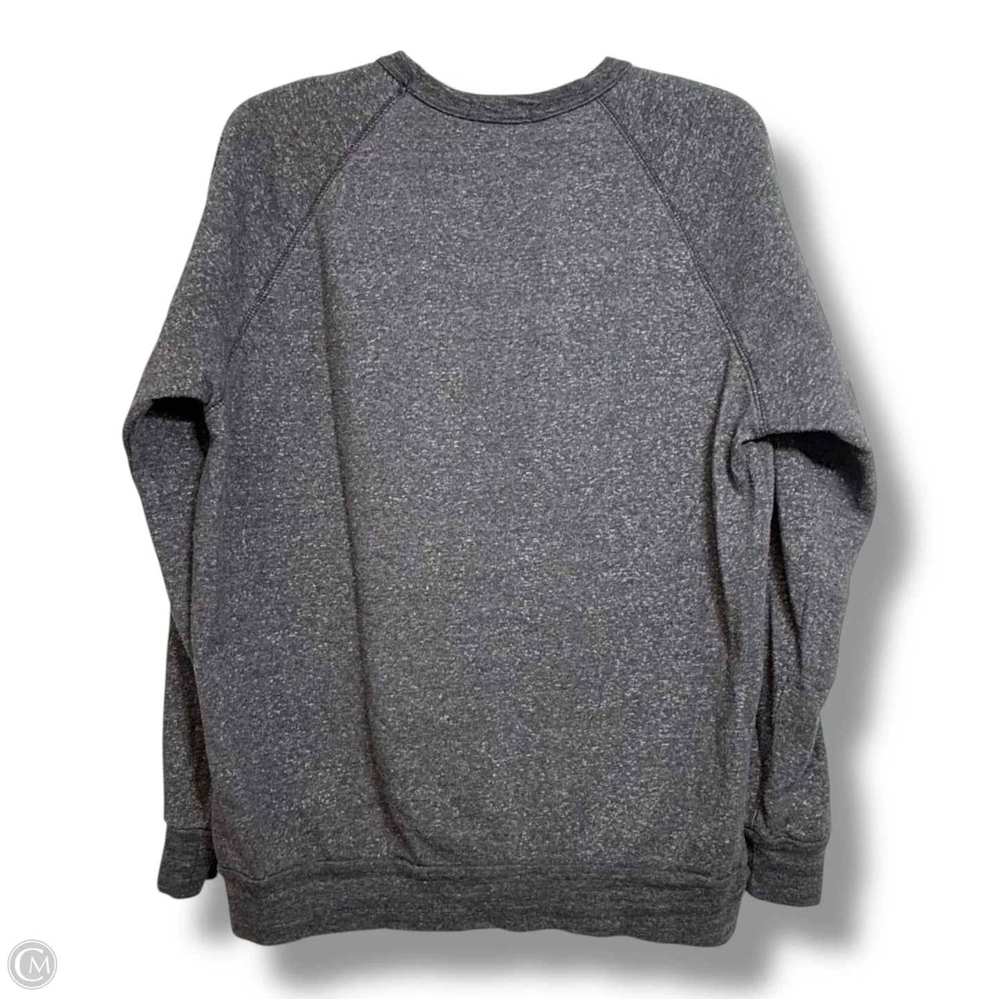 Sweatshirt Crewneck By Alternative In Grey, Size: L