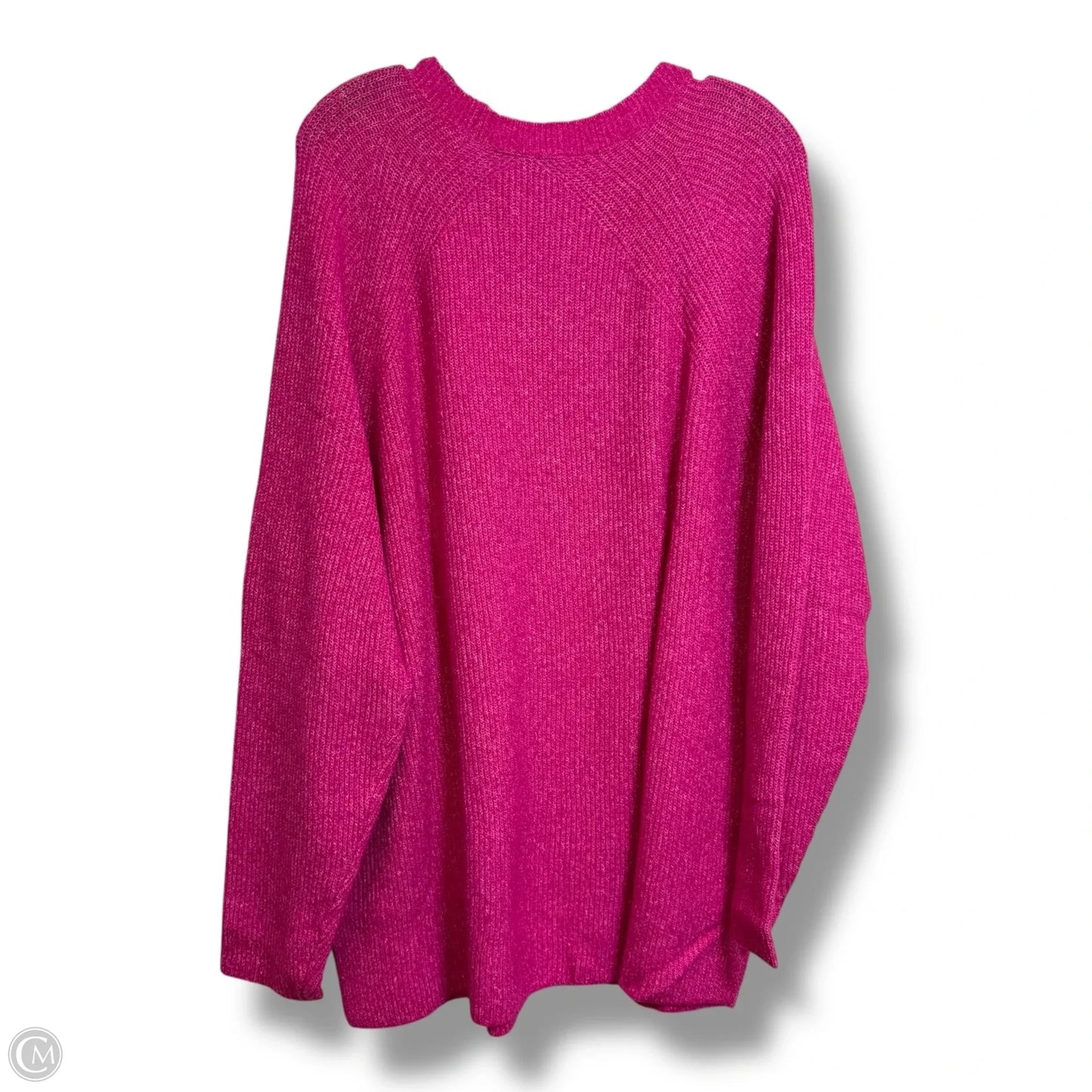 Sweater By Lane Bryant In Pink, Size: 22