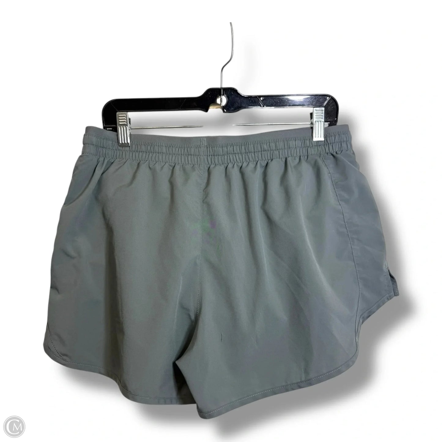 Athletic Shorts By Nike In Grey, Size: L