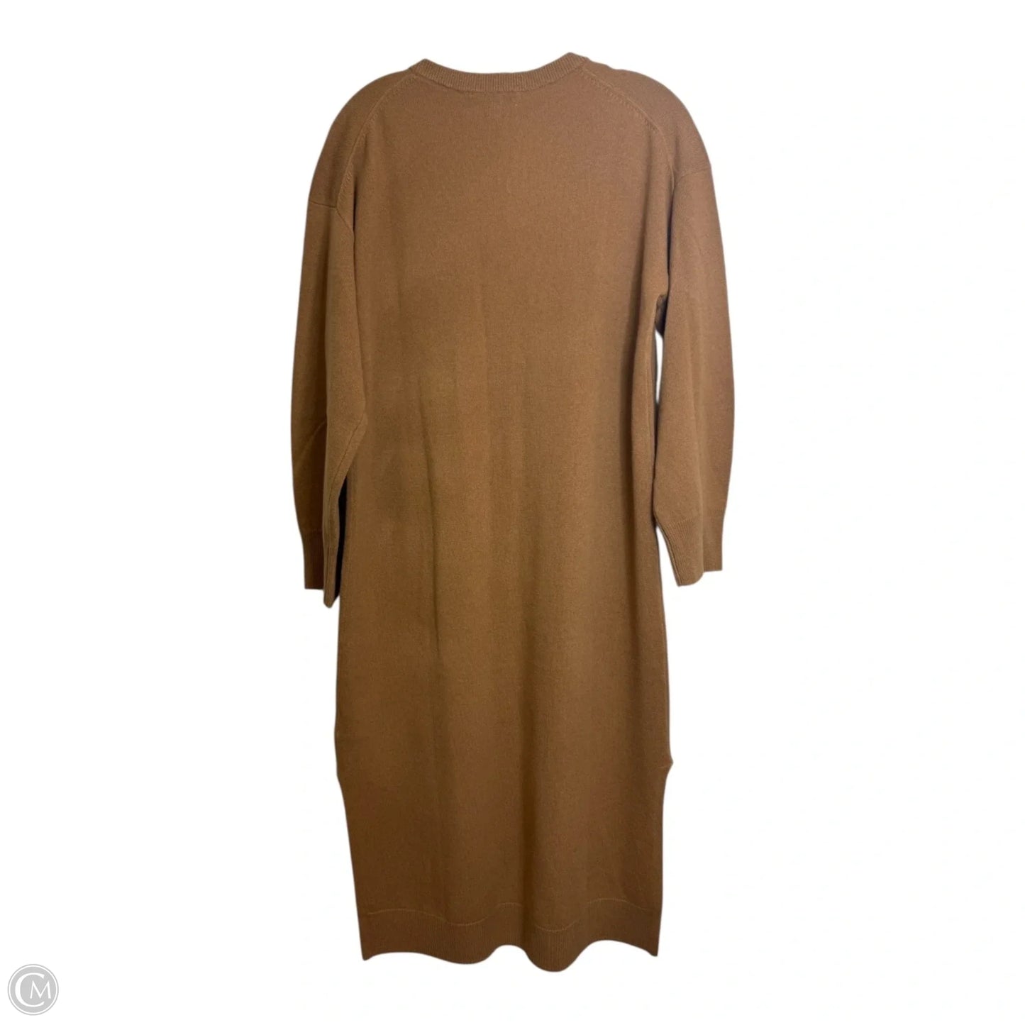 Dress Casual Midi By Madewell In Brown, Size: M