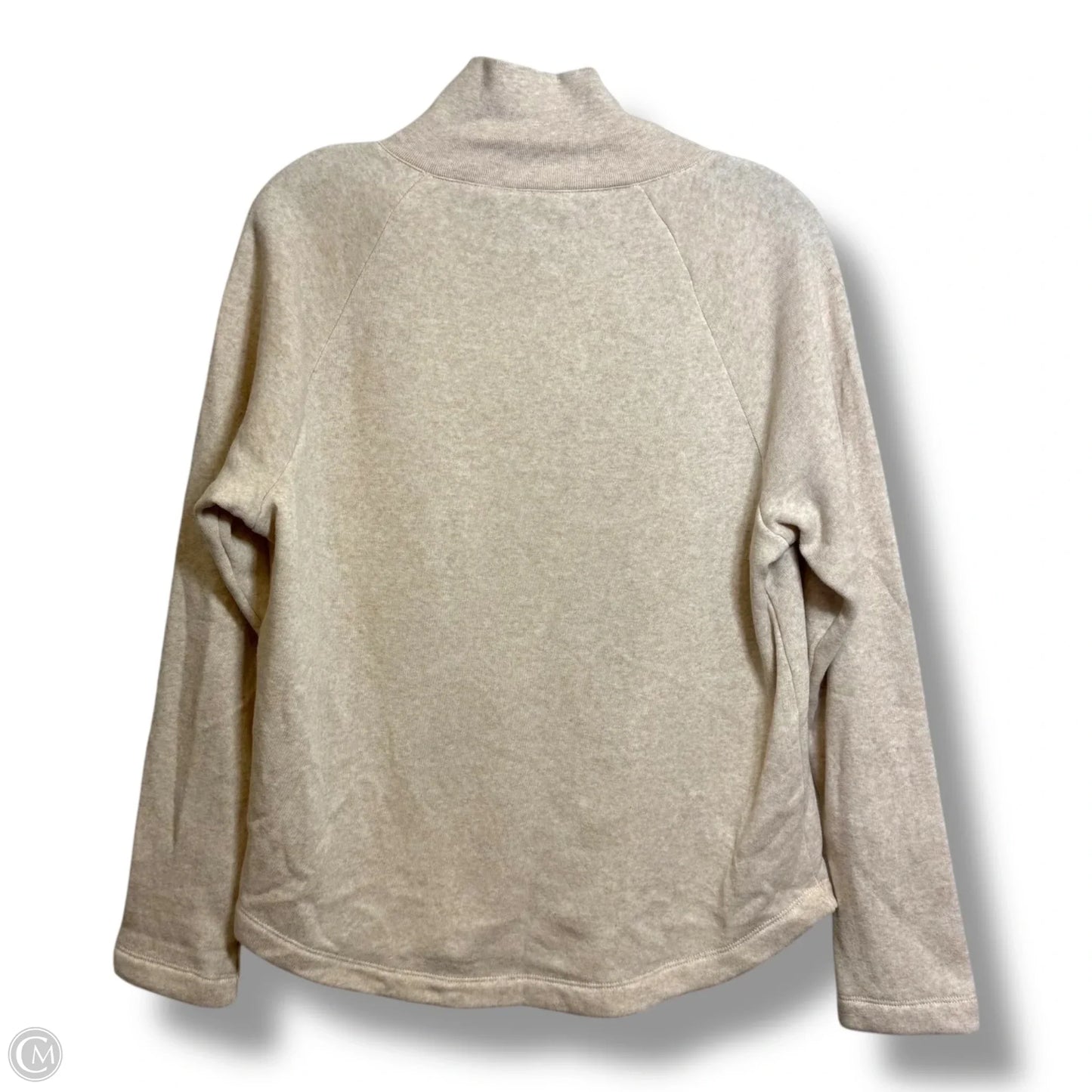Sweatshirt Collar By J. Crew In Cream, Size: M
