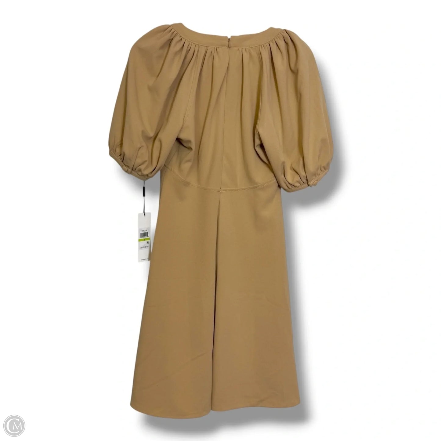 Dress Party Short By Calvin Klein In Tan, Size: 4
