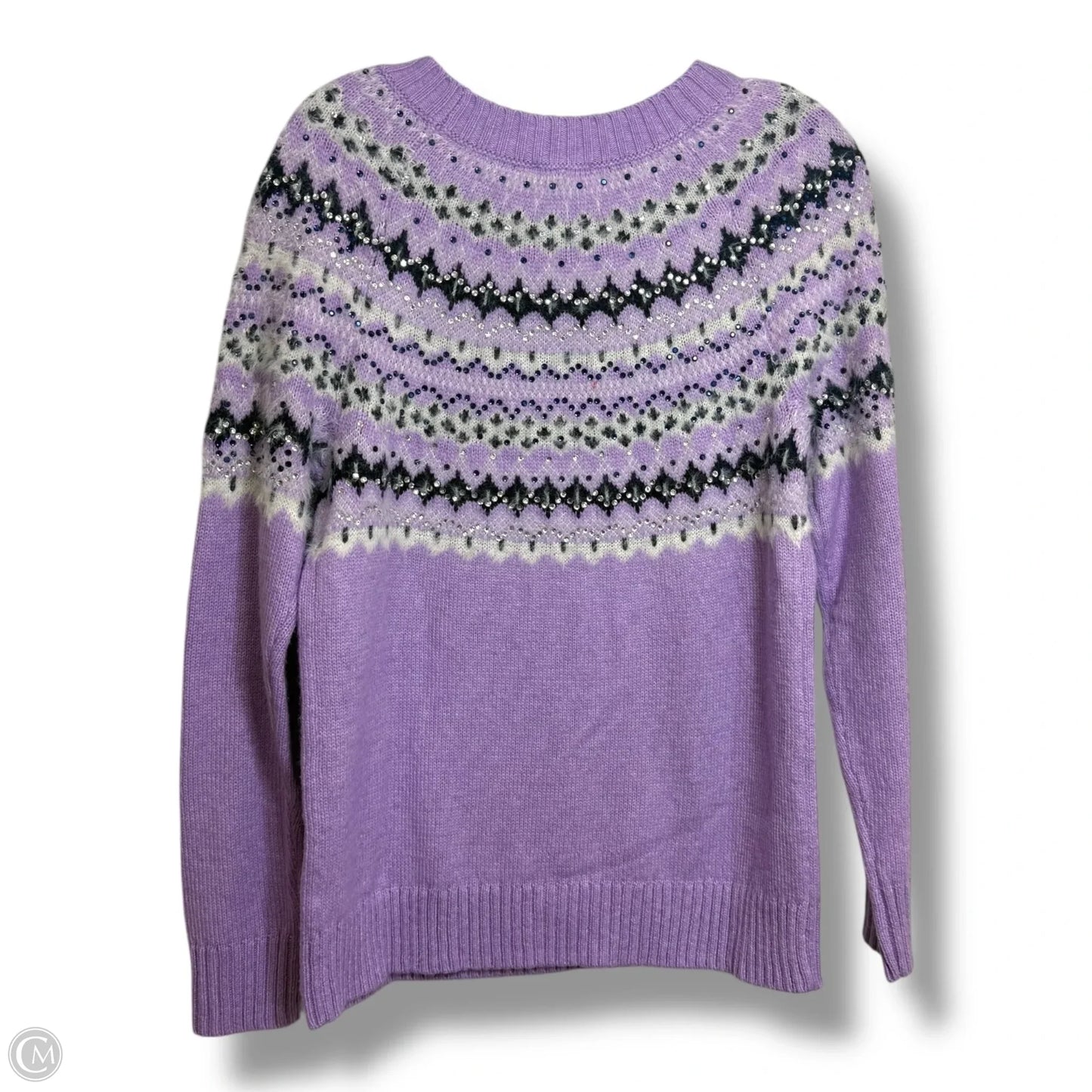 Sweater By Talbots In Purple, Size: S