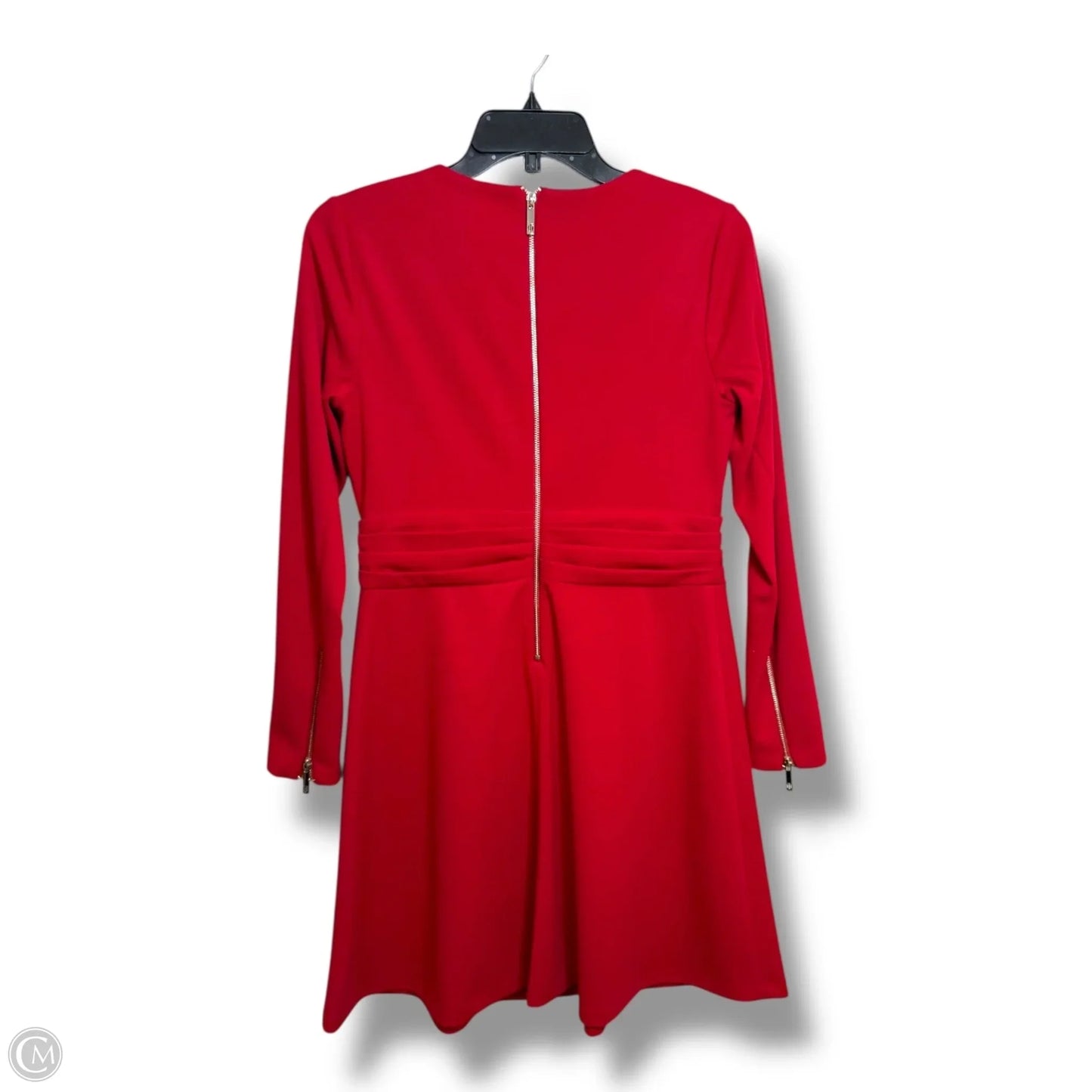 Dress Party Midi By Tommy Hilfiger In Red, Size: 6p