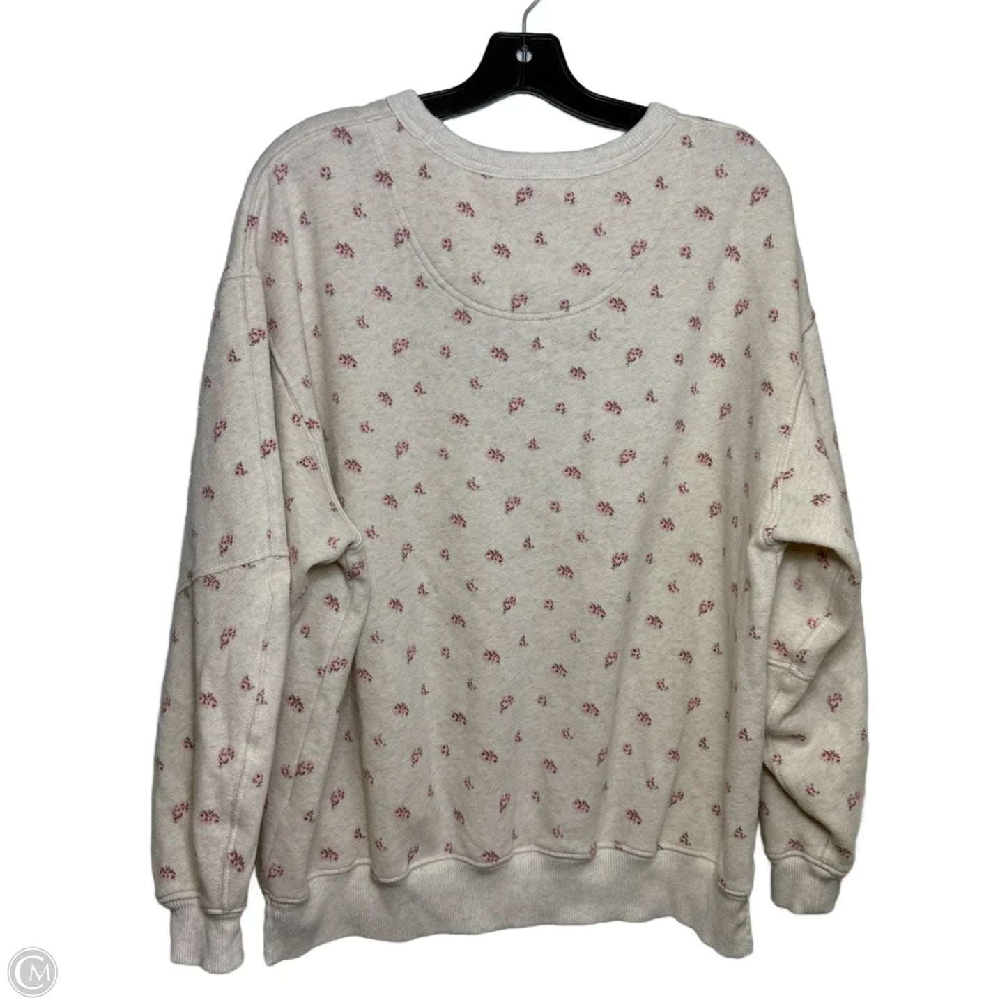 Sweatshirt Crewneck By Aerie In Floral Print, Size: Xs