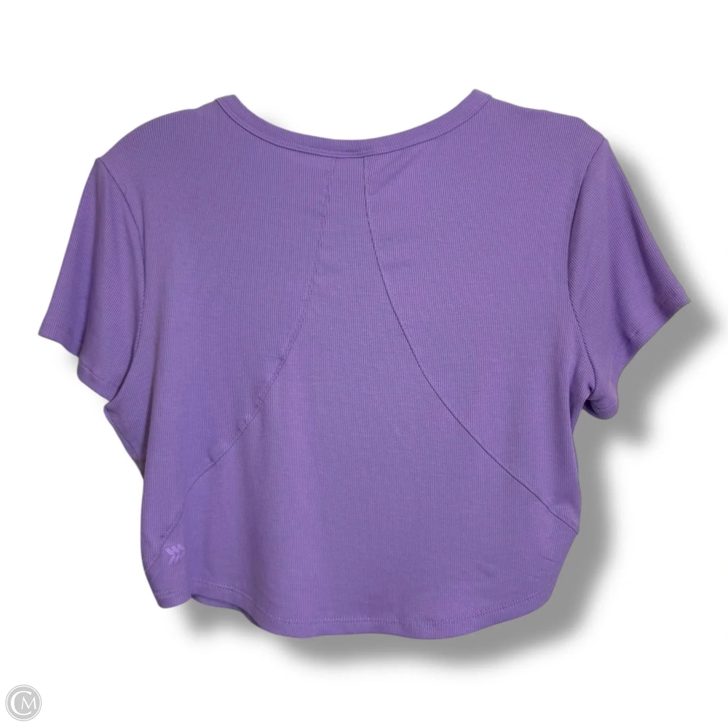Athletic Top Short Sleeve By All In Motion In Purple, Size: M