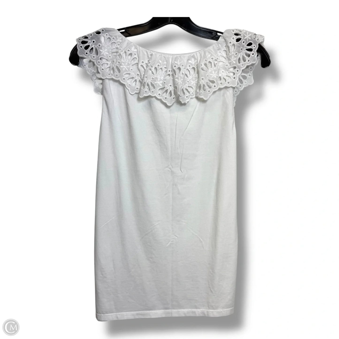 Top Sleeveless Basic By Talbots In White, Size: M