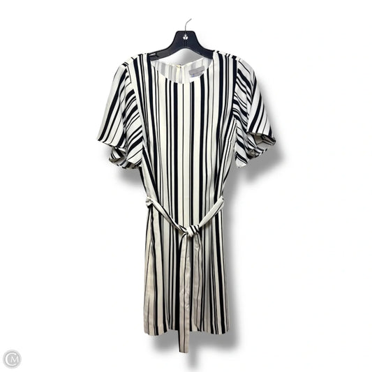 Dress Casual Midi By H&m In Striped Pattern, Size: 2