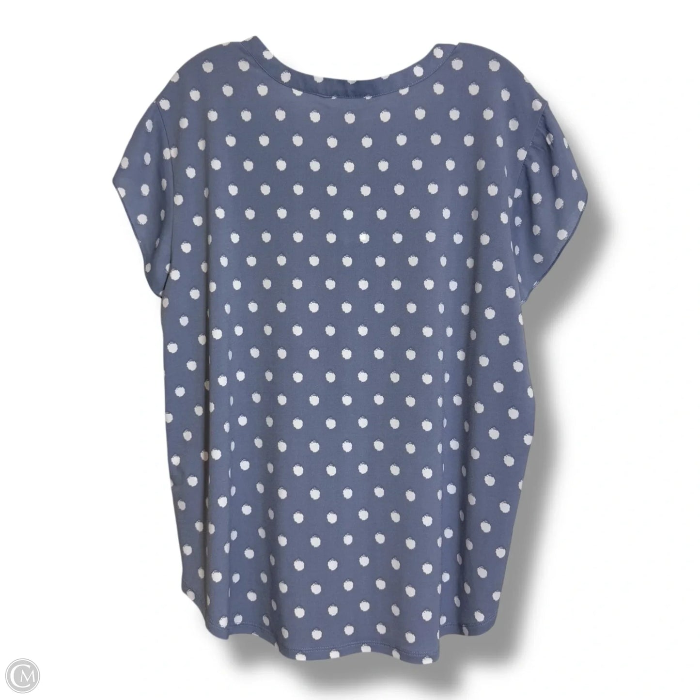 Top Short Sleeve Basic By 41 Hawthorn In Blue, Size: Xl