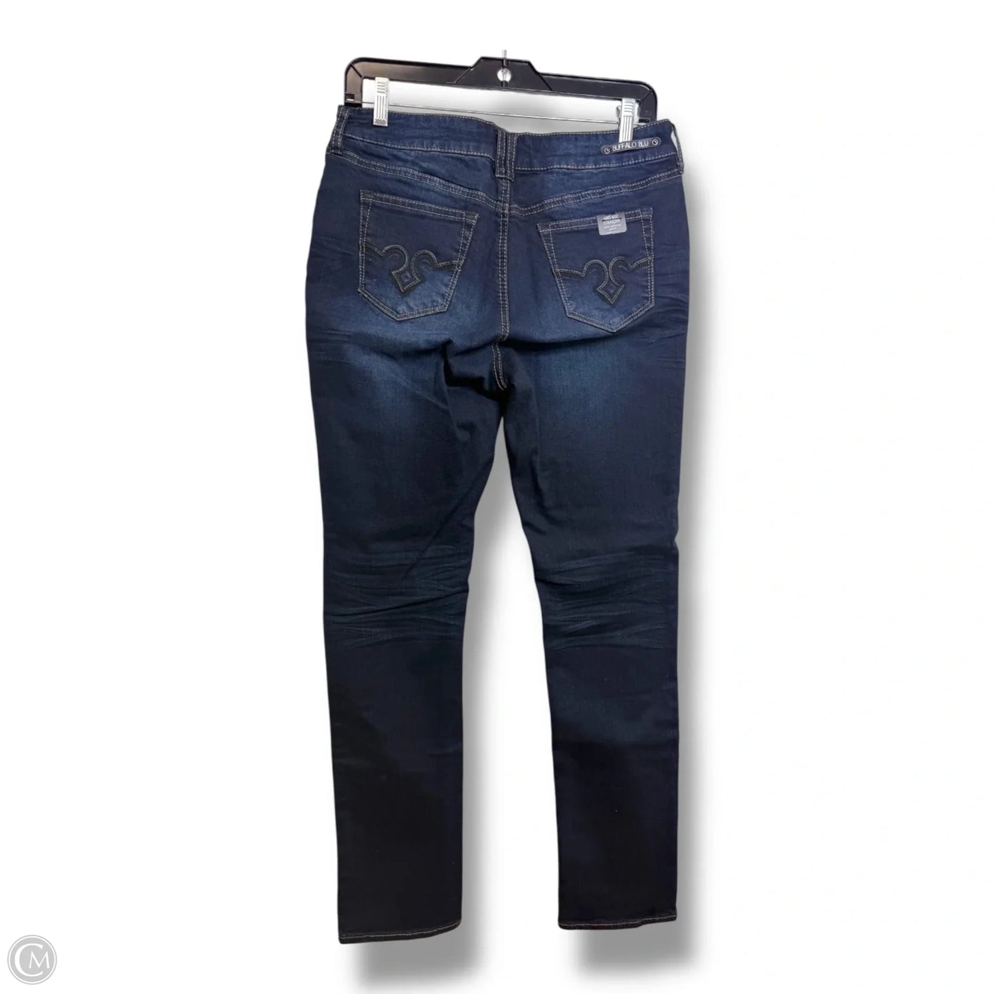 Jeans Straight By Clothes Mentor In Blue Denim, Size: 12