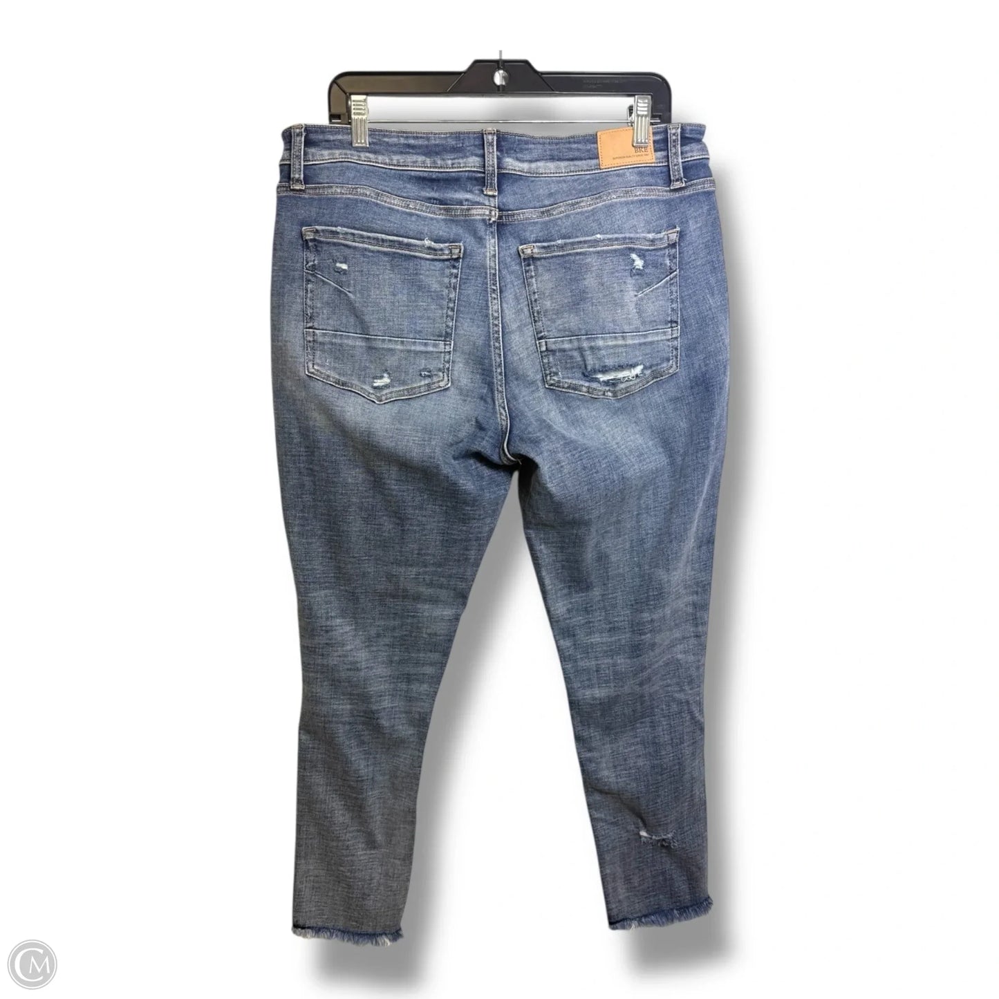 Jeans Straight By Bke In Blue Denim, Size: 12