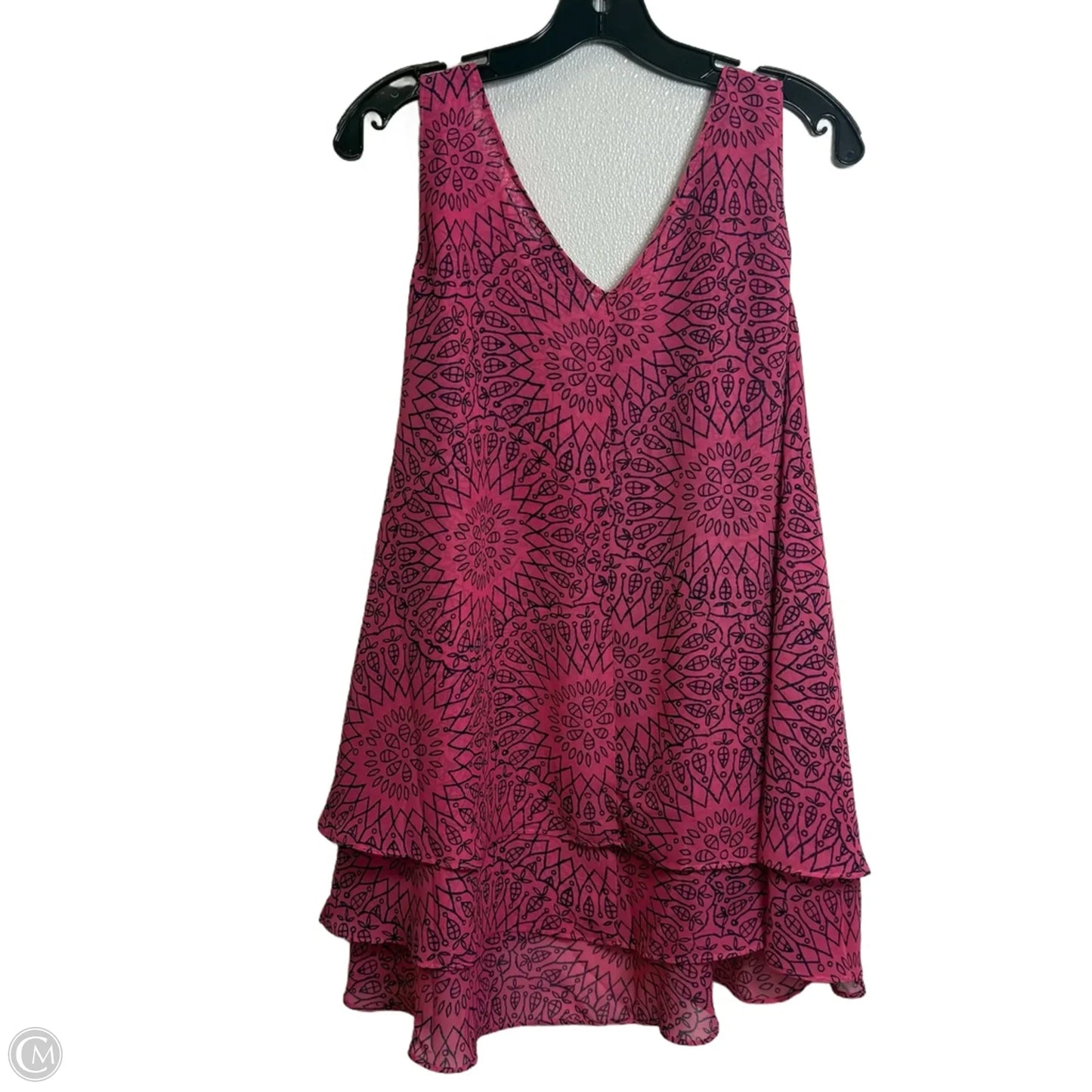 Top Sleeveless Basic By Lane Bryant In Pink, Size: 2x
