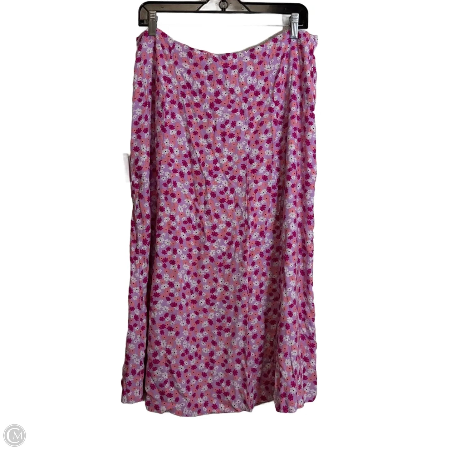 Skirt Midi By On 34th In Pink, Size: 1x