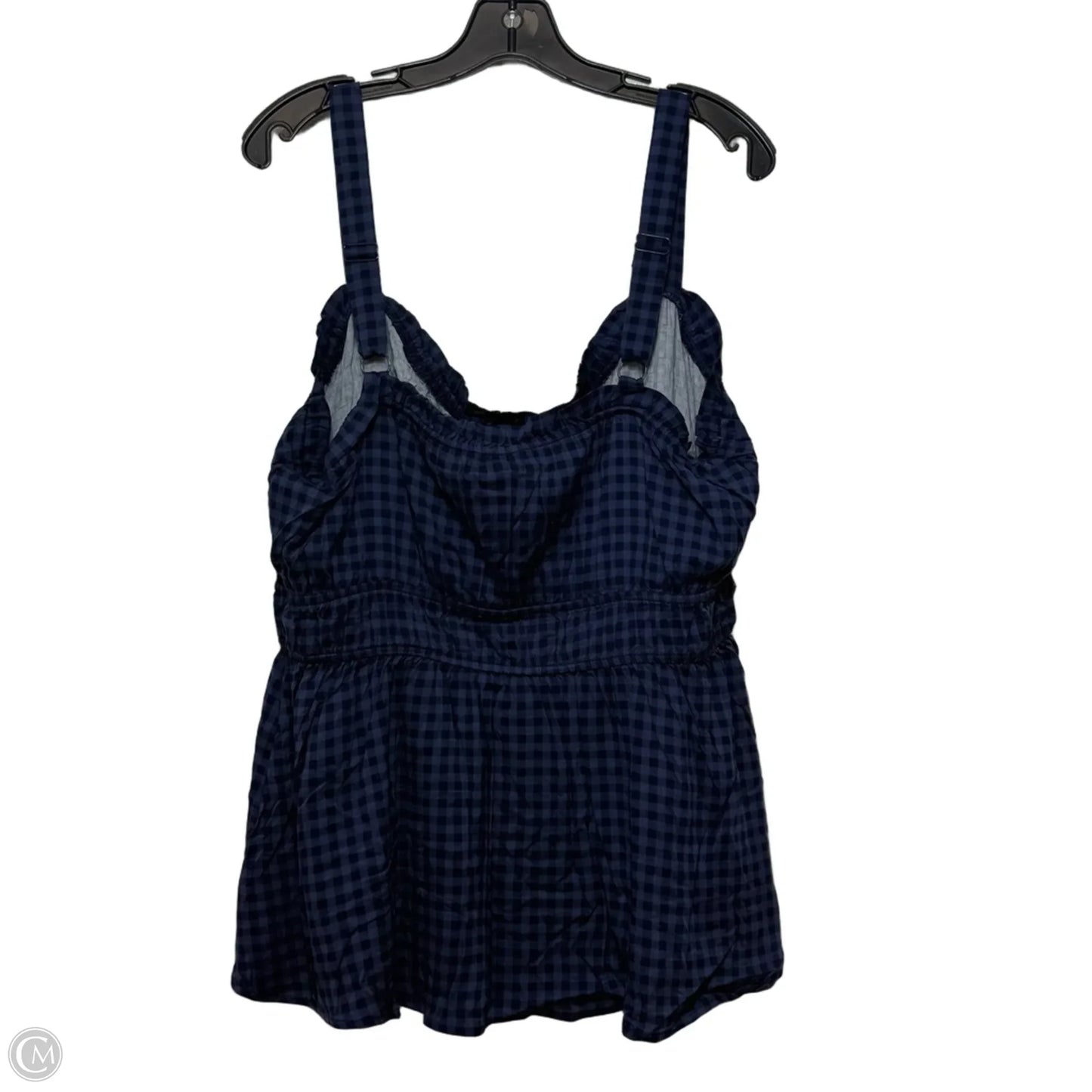 Top Sleeveless Basic By Torrid In Checkered Pattern, Size: 2x