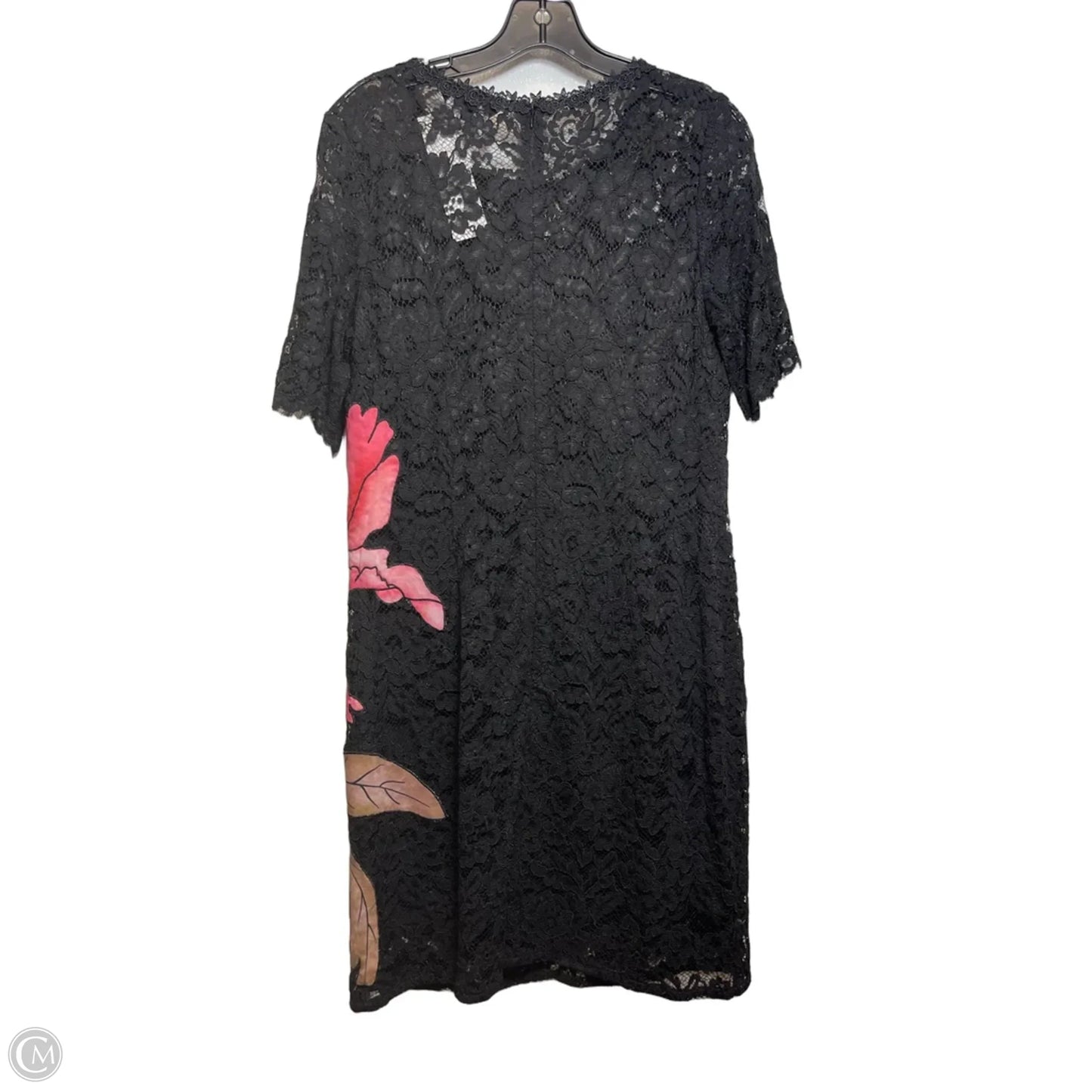 Dress Casual Short By Elliatt In Black & Pink, Size: M