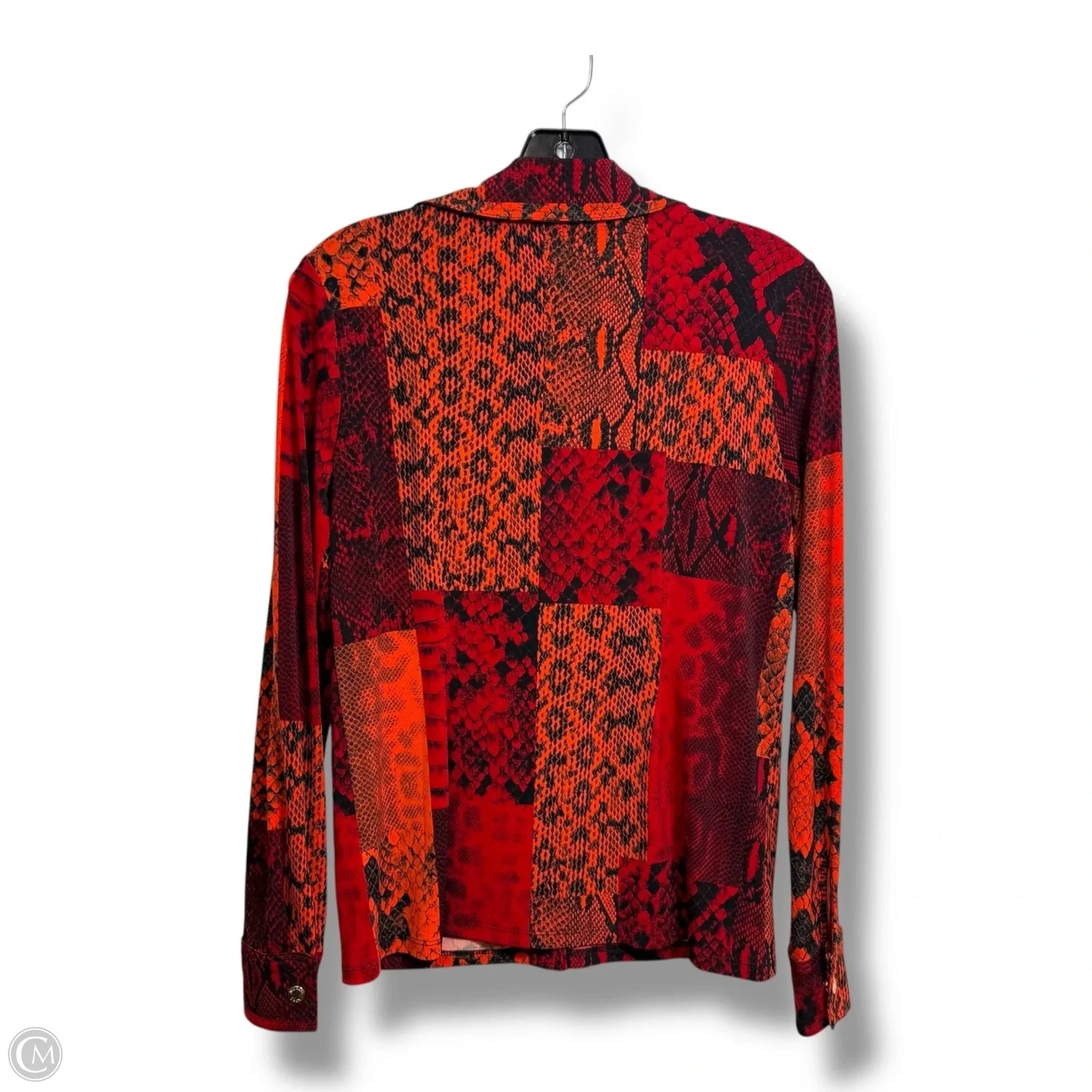 Top Long Sleeve Designer By Michael Kors In Red, Size: Sp