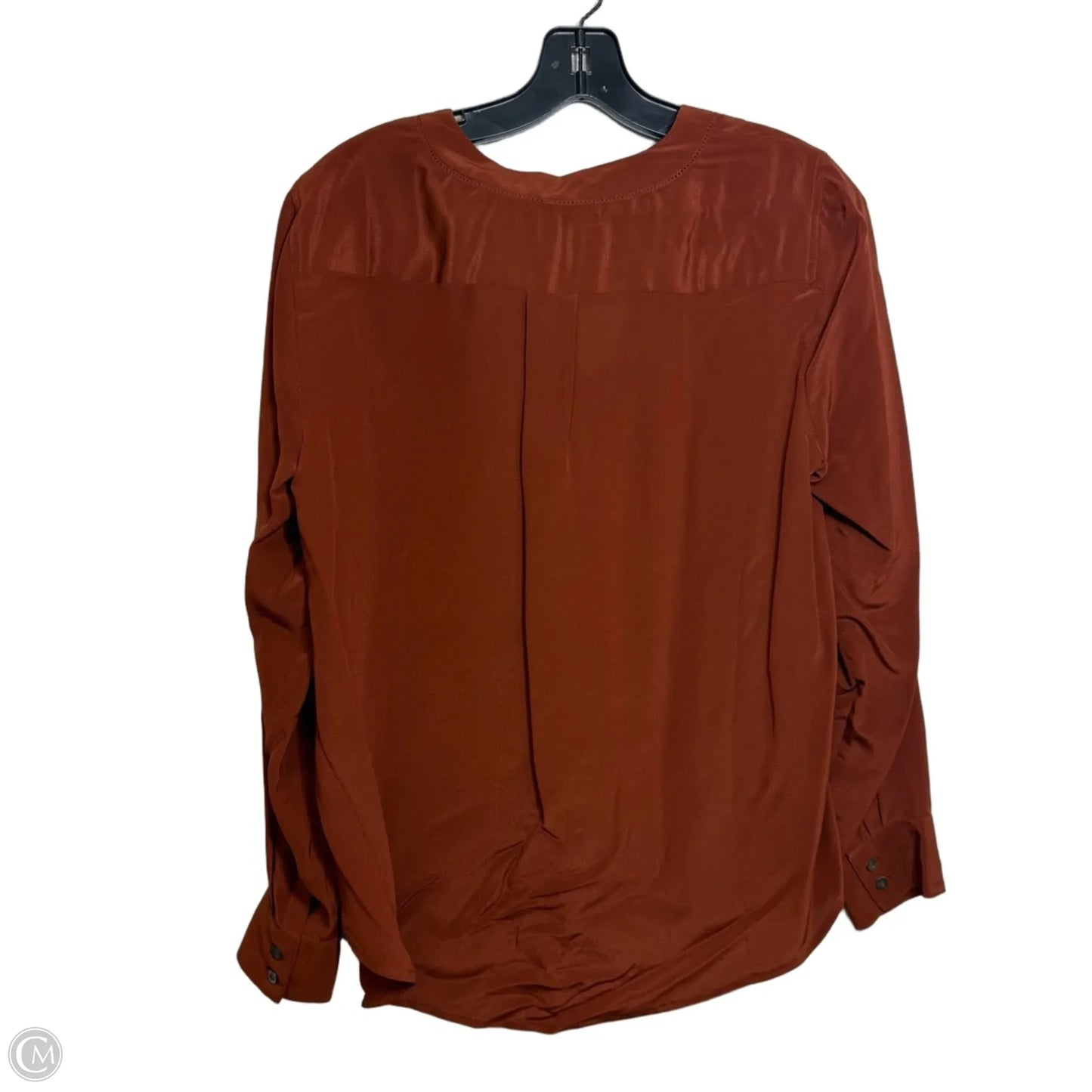 Top Long Sleeve By J. Crew In Bronze, Size: 12p