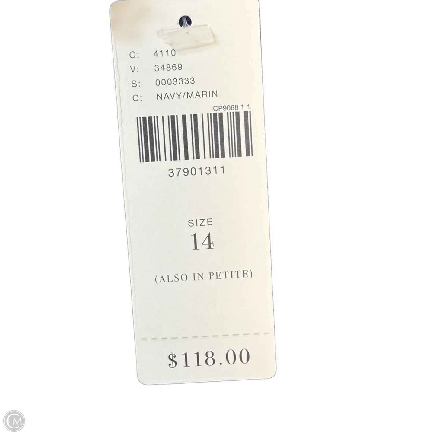 Top Short Sleeve By Hd In Paris In Navy, Size: 14