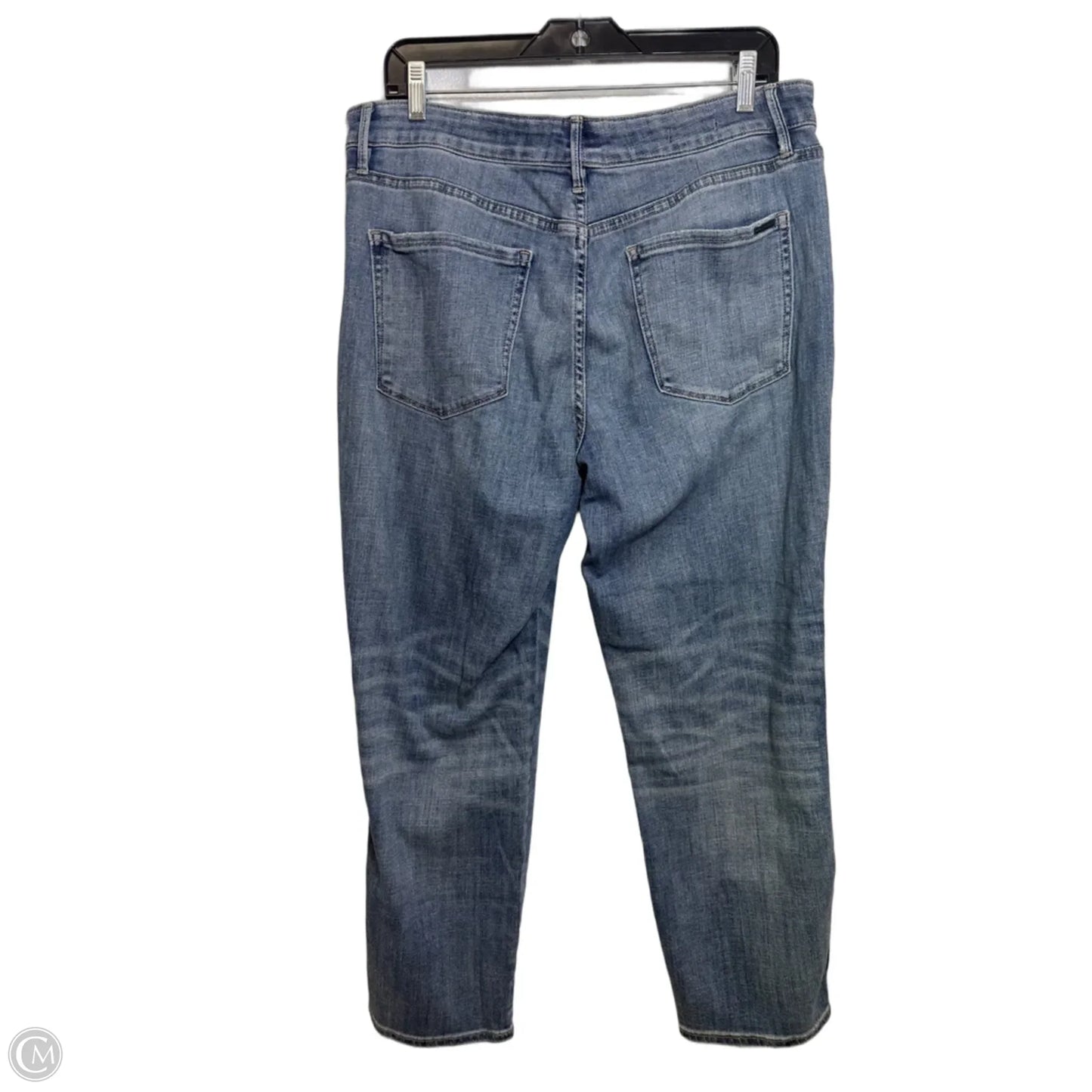 Jeans Cropped By White House Black Market In Blue Denim, Size: 12