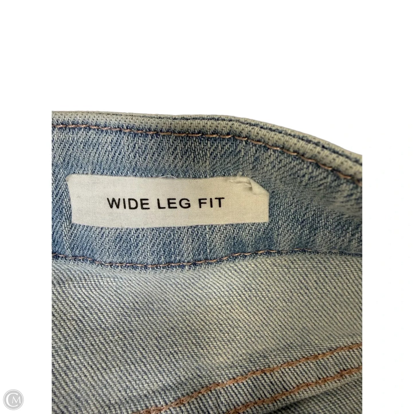 Jeans wide leg By Judy Blue In Blue Denim, Size: 16