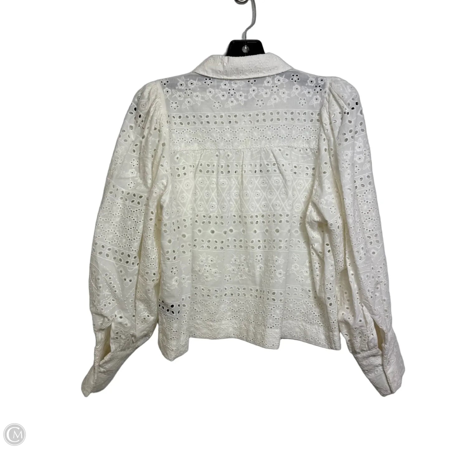 Top Long Sleeve By House Of Harlow In White, Size: Xs