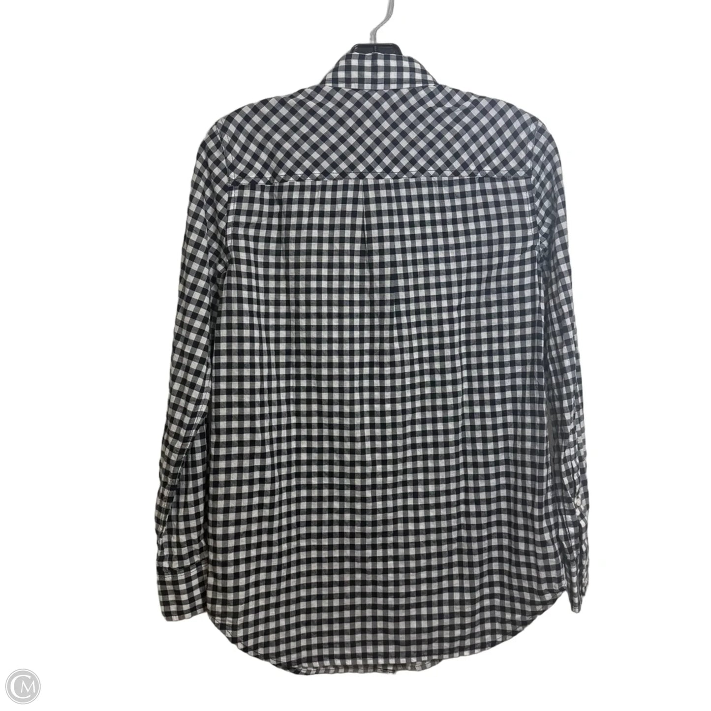Top Long Sleeve By J. Crew In Blue & White, Size: 0