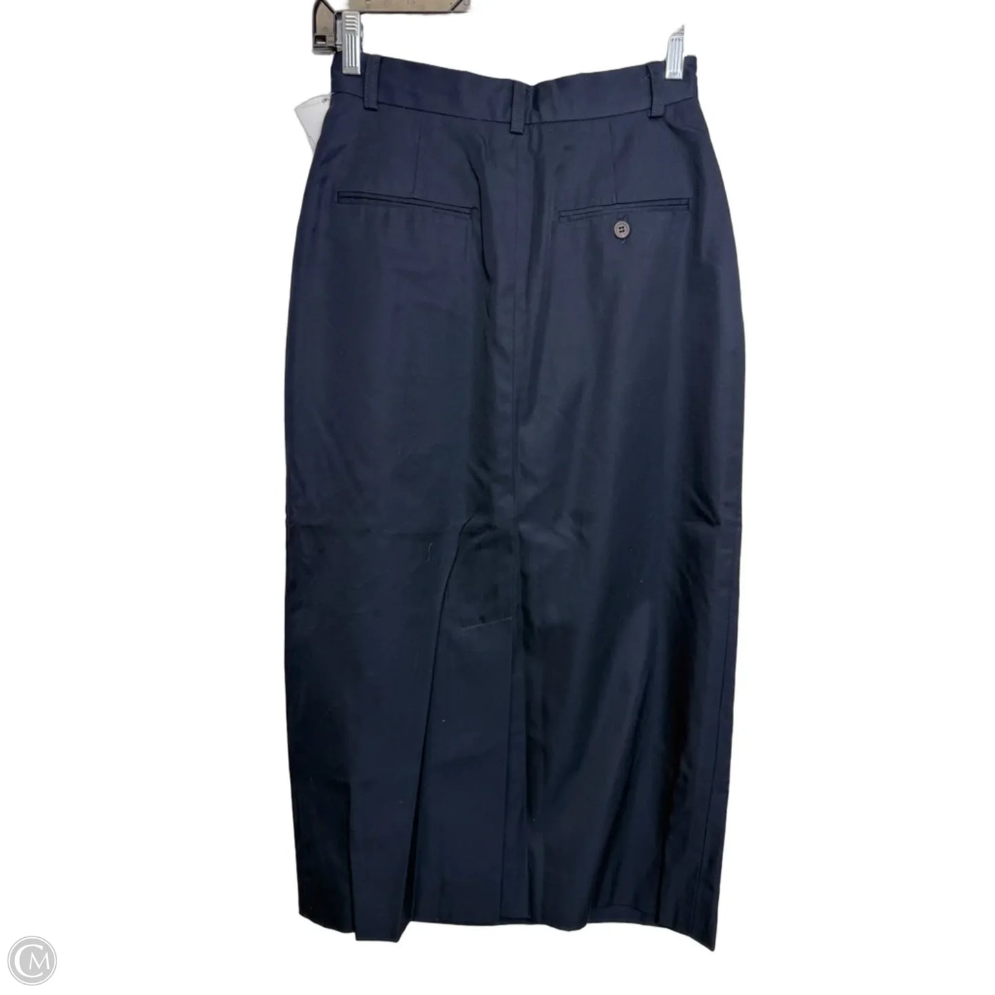 Skirt Midi By Ralph Lauren In Navy, Size: 6