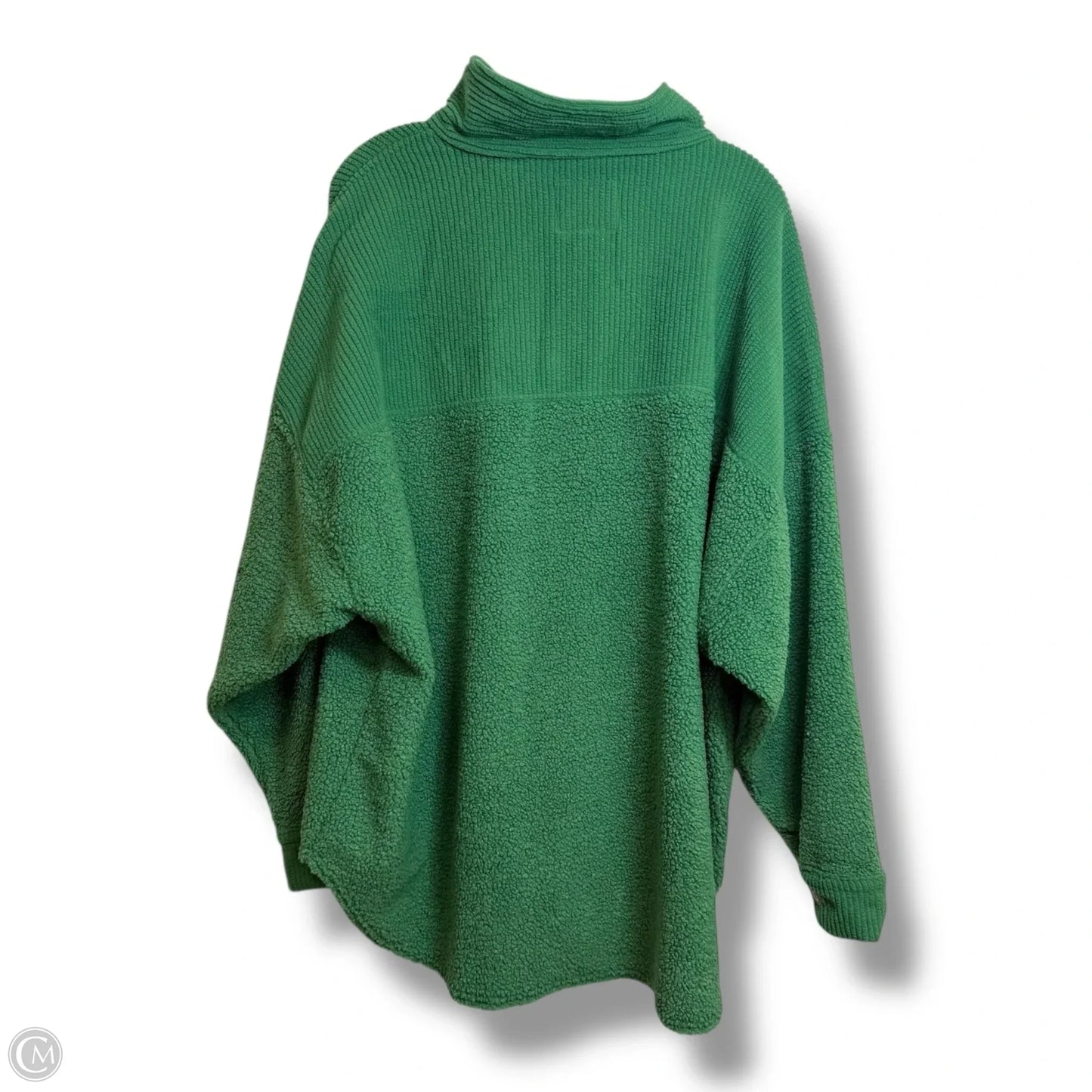 Jacket Shirt By American Eagle In Green, Size: Xxl
