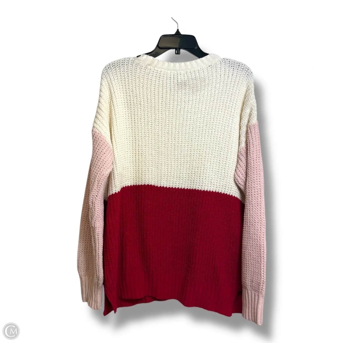 Sweater By True Craft In Red, Size: 1x