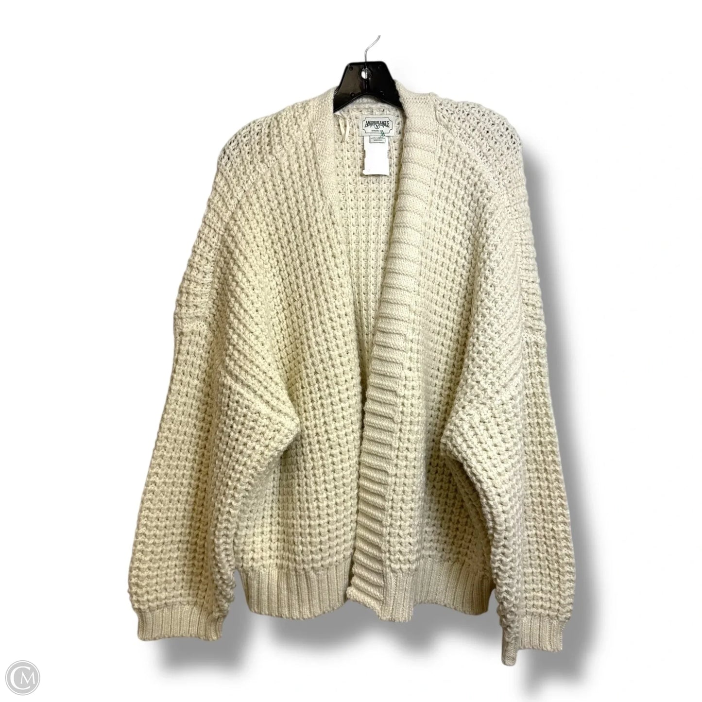 Cardigan By American Eagle In Beige, Size: Xxl