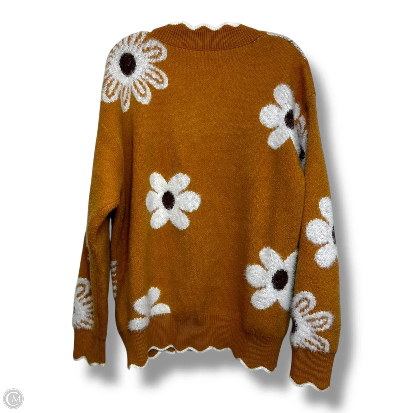 Sweater By Clothes Mentor In Tan, Size: Xl