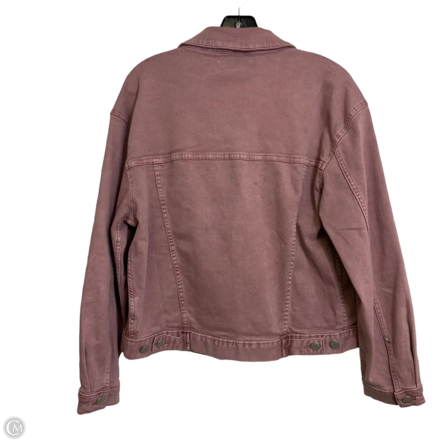 Jacket Denim By Dear John In Pink, Size: M