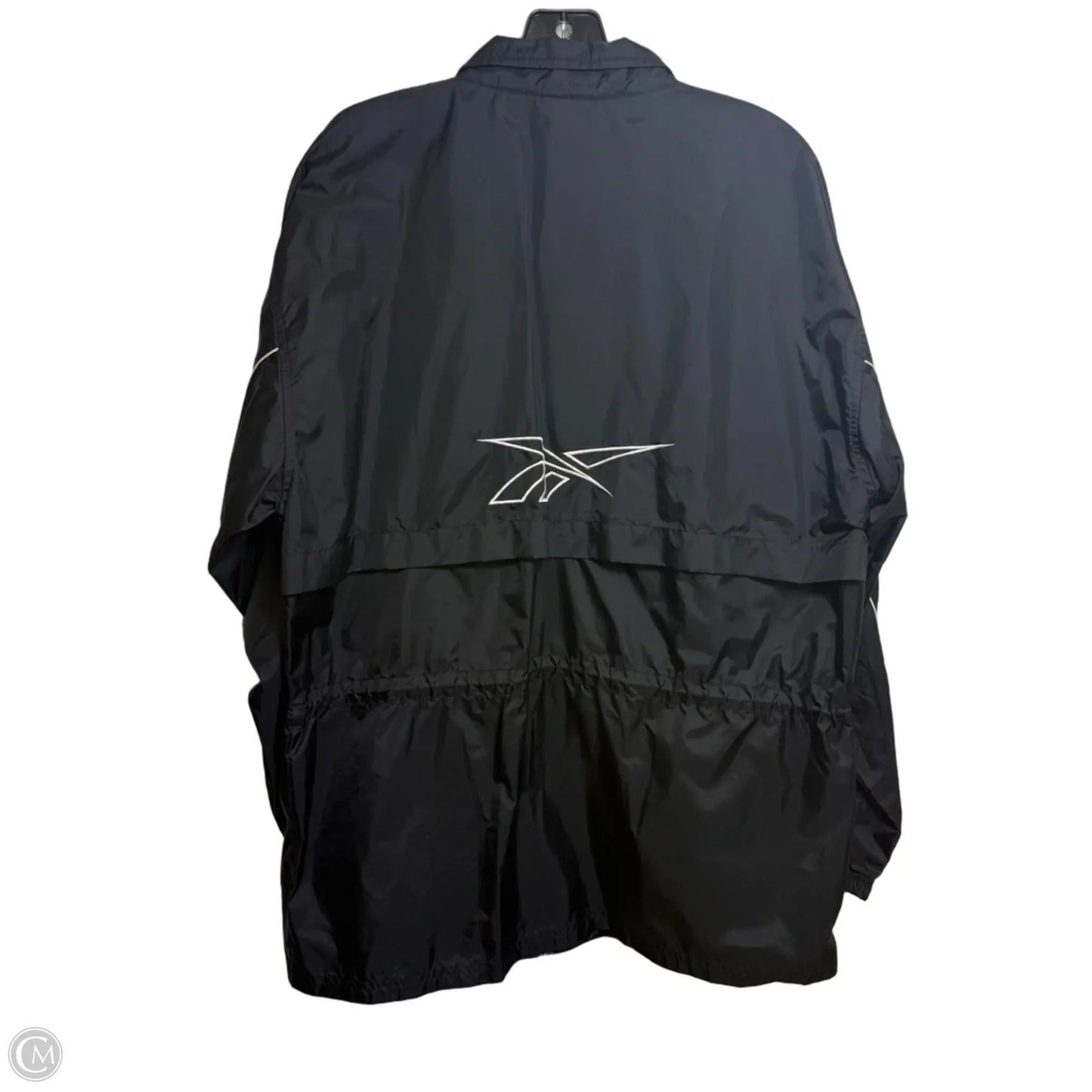 Coat Raincoat By Reebok In Black, Size: L