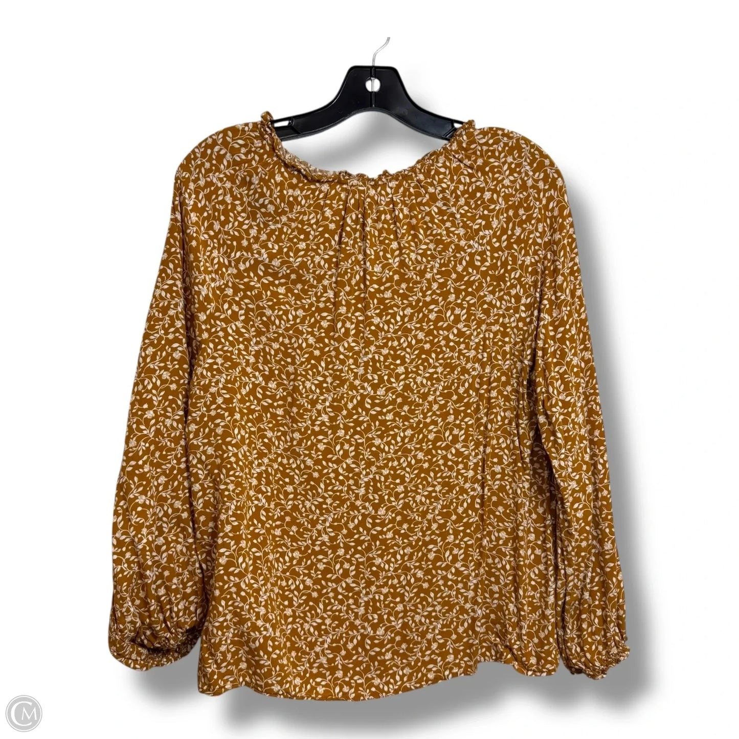 Top Long Sleeve By Old Navy In Floral Print, Size: S