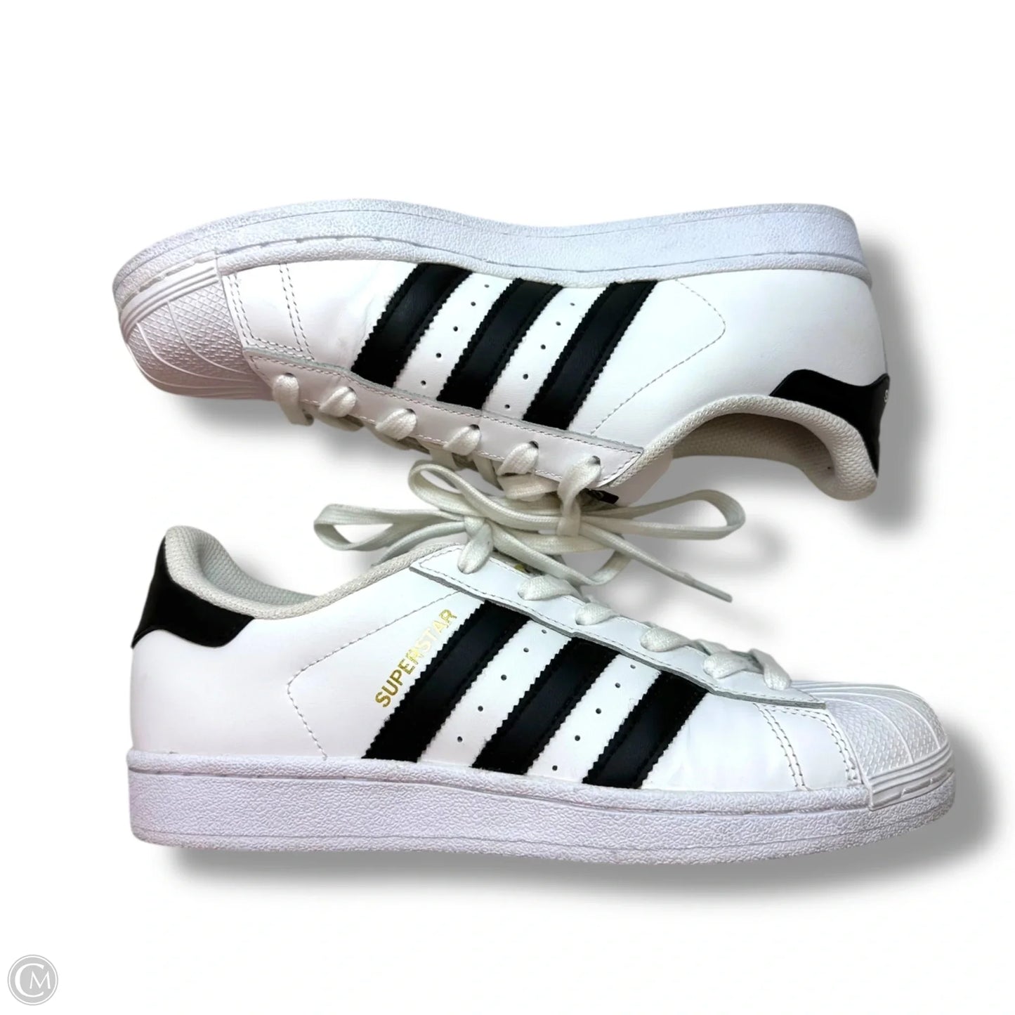 Shoes Athletic By Adidas In White, Size: 7.5