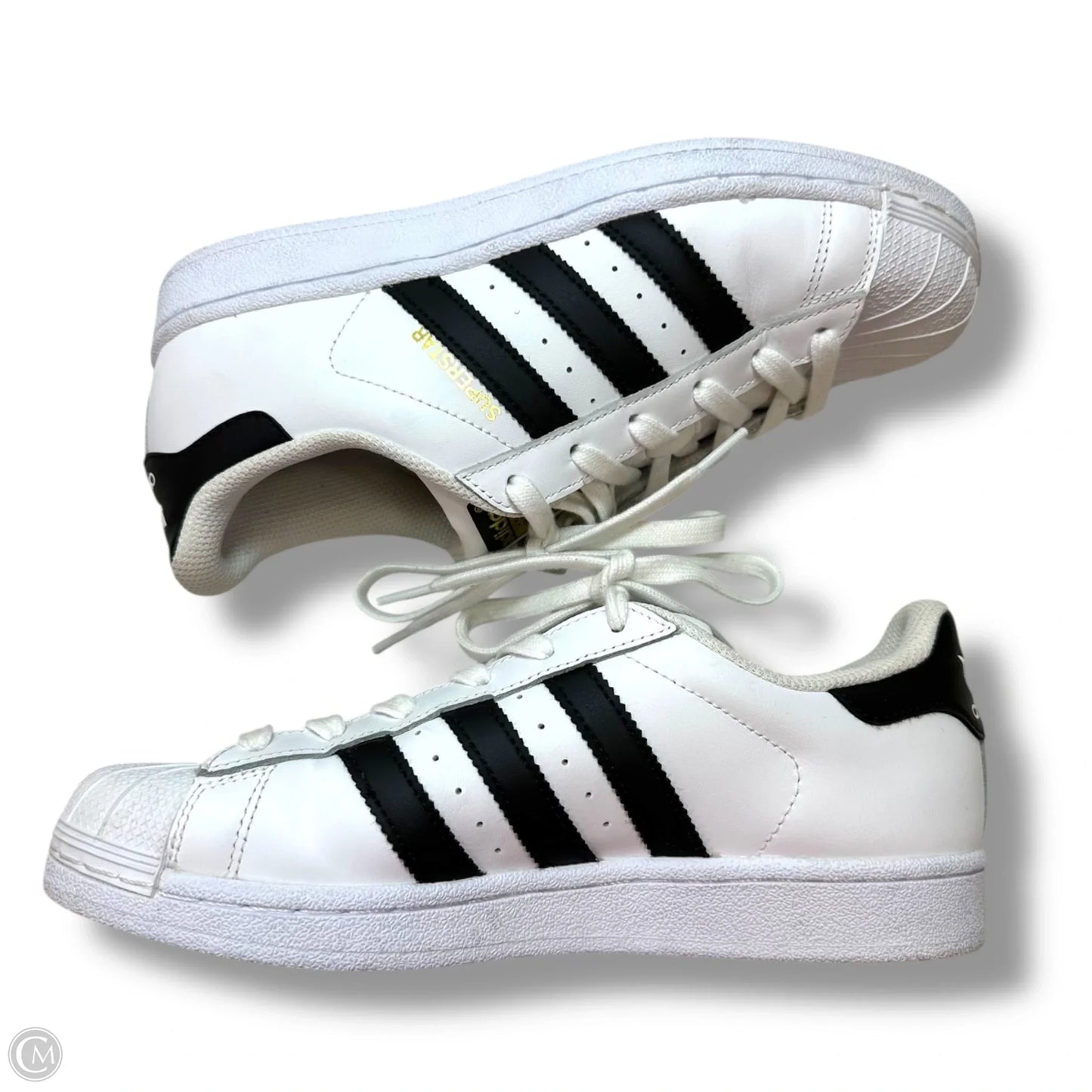 Shoes Athletic By Adidas In White, Size: 7.5