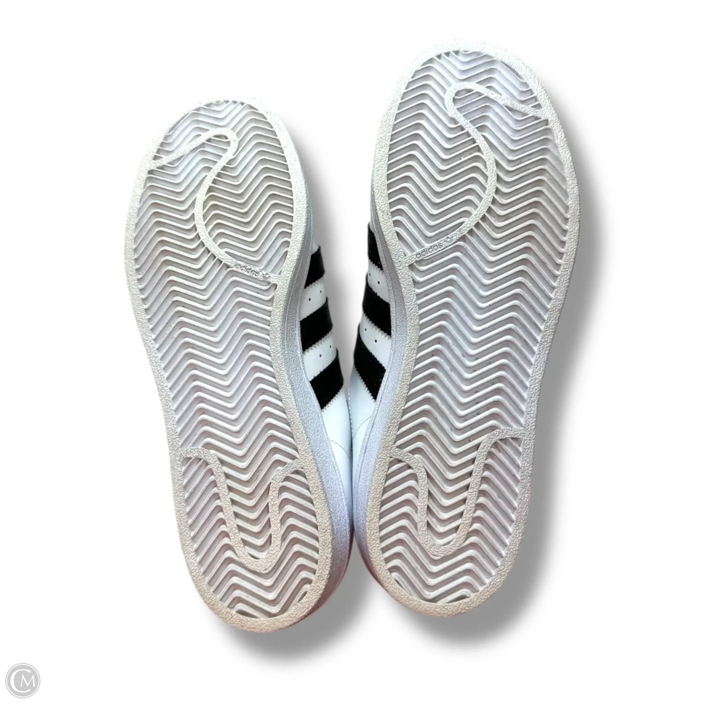 Shoes Athletic By Adidas In White, Size: 7.5