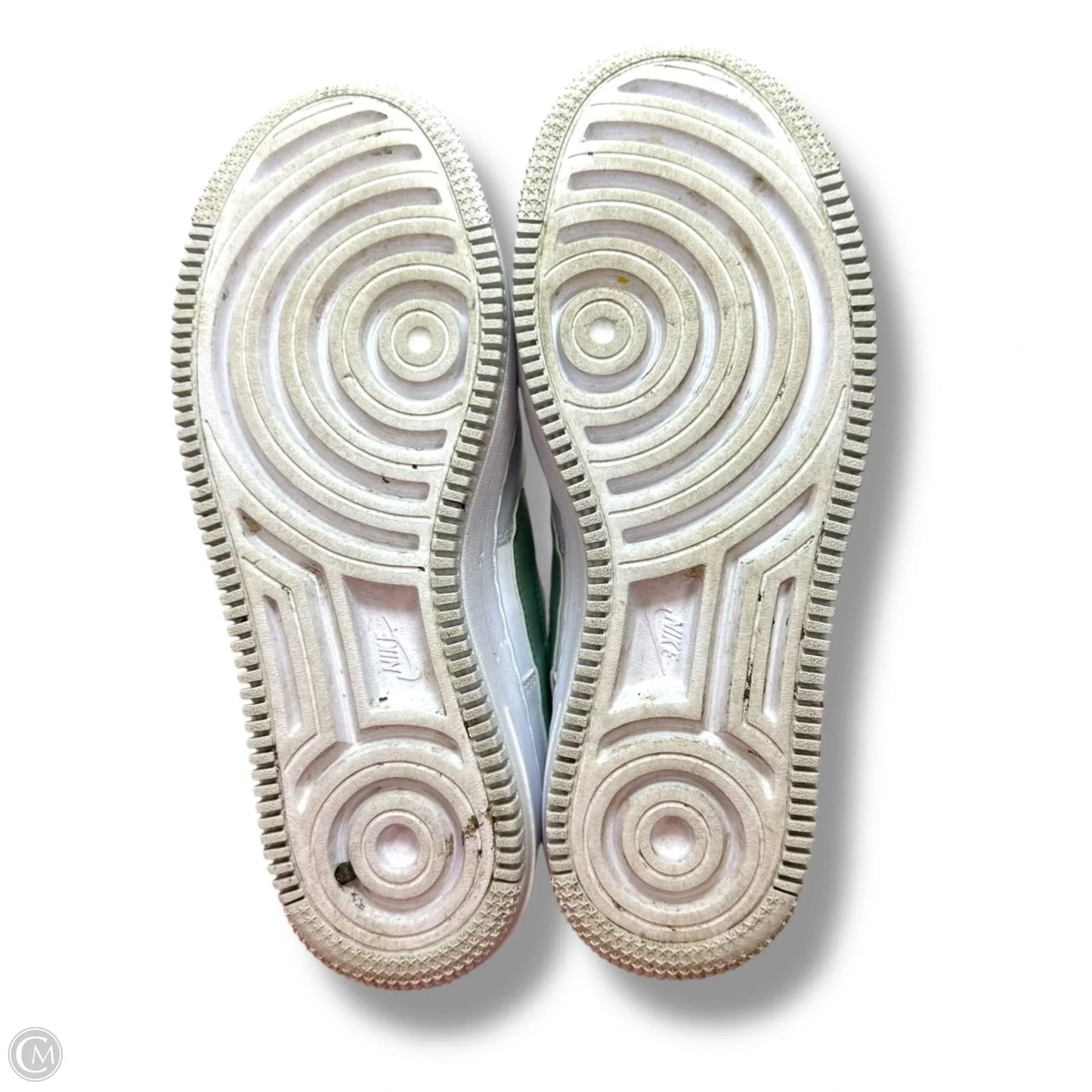 Shoes Athletic By Nike In Green & White, Size: 7.5