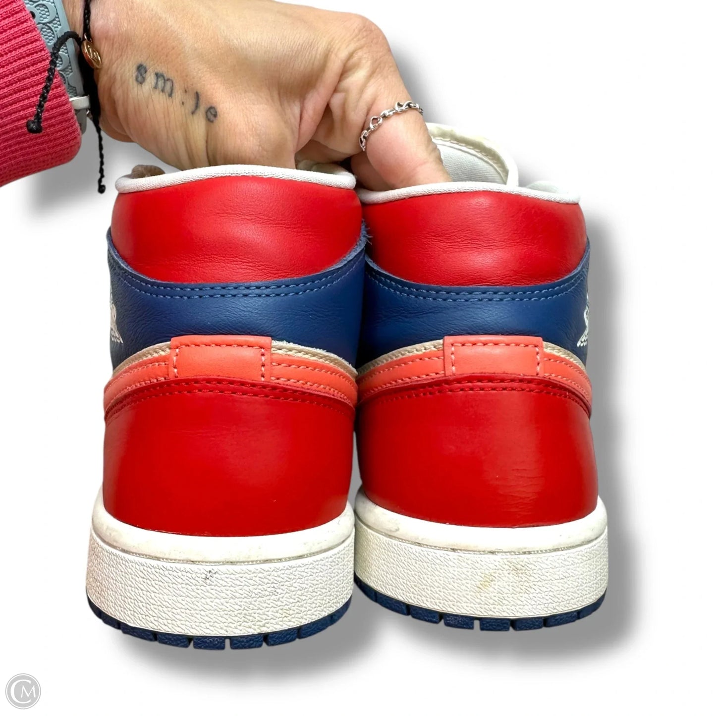 Jordan 1 Mid SE Shoes Athletic By Nike In Multi-colored, Size: 7