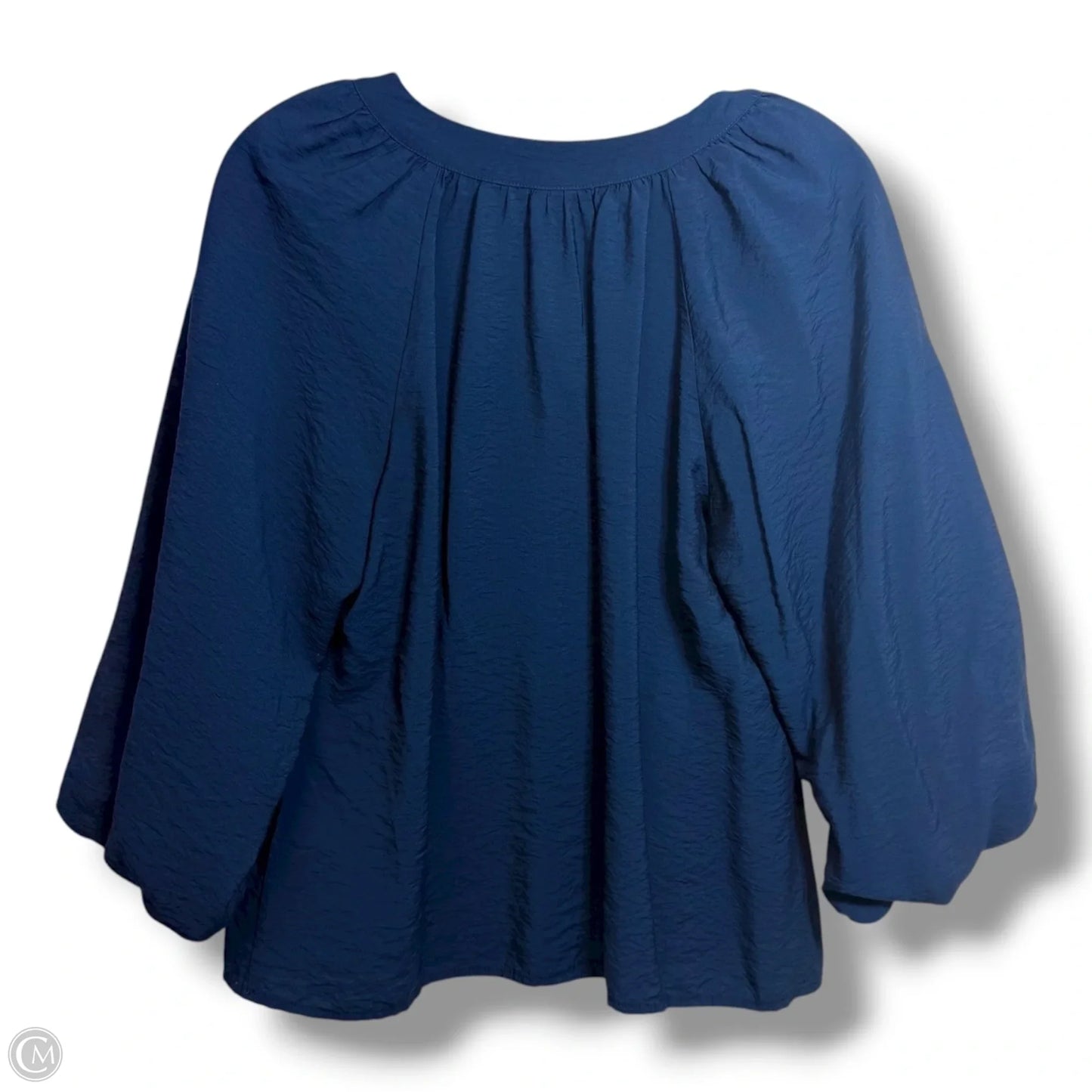 Top 3/4 Sleeve By Sonoma In Blue, Size: M