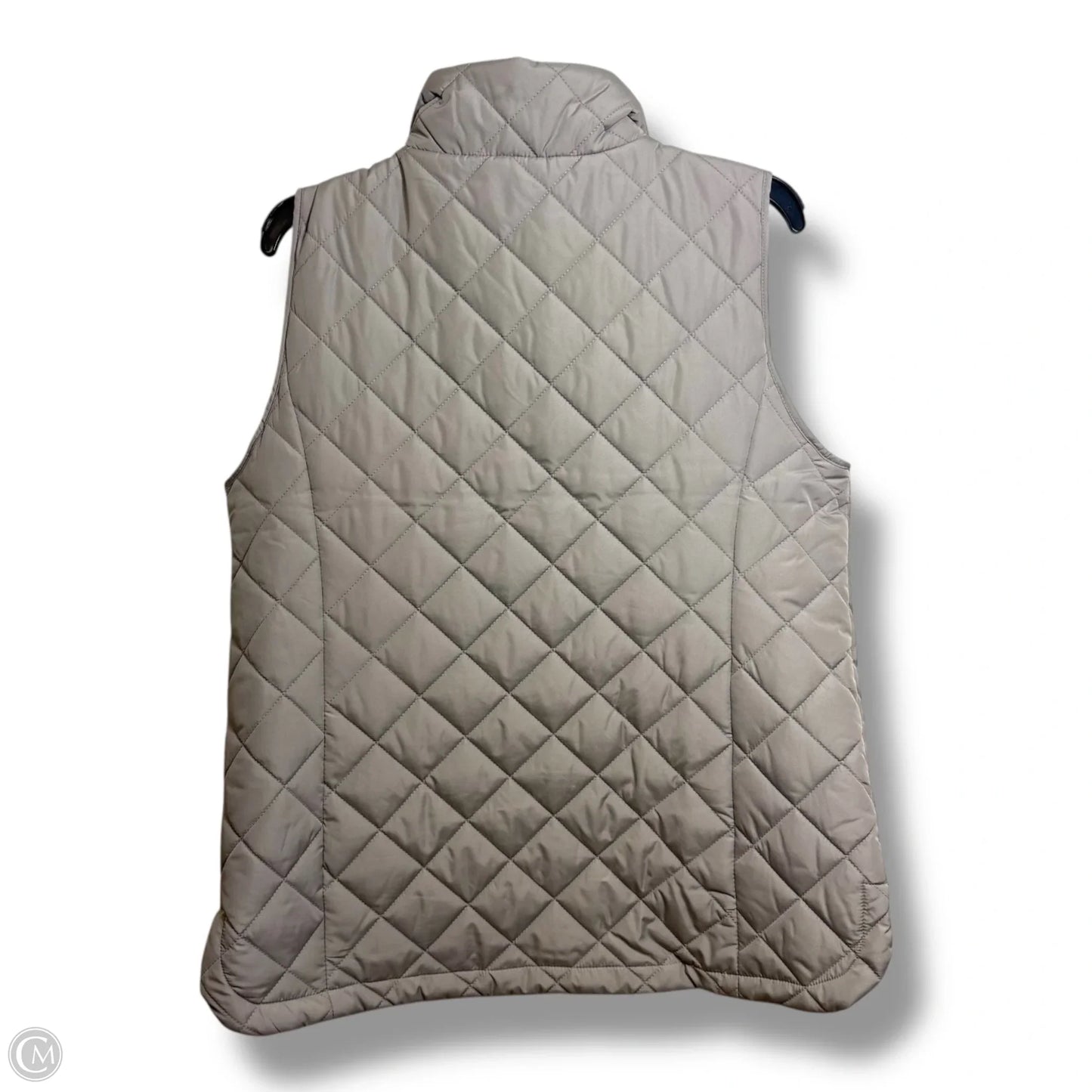 Vest Puffer & Quilted By Lands End In Grey, Size: M