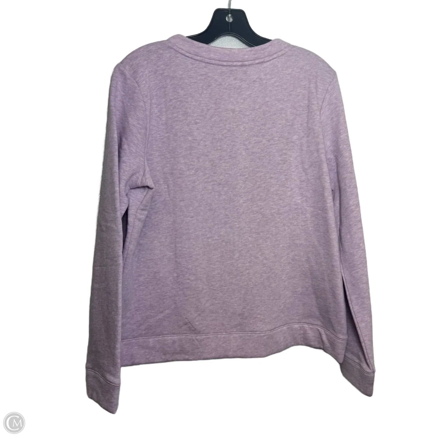 Sweatshirt By Talbots In Purple, Size: M