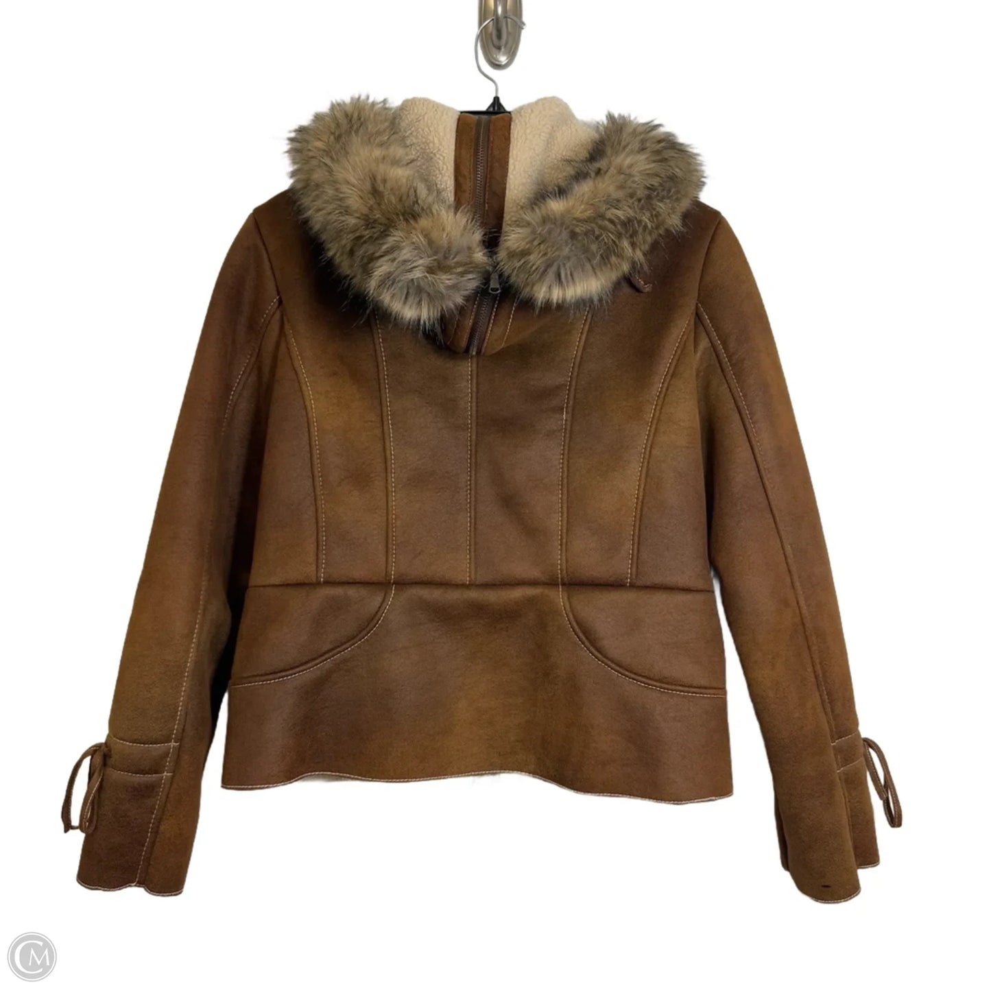 Coat Other By Clothes Mentor In Brown, Size: M