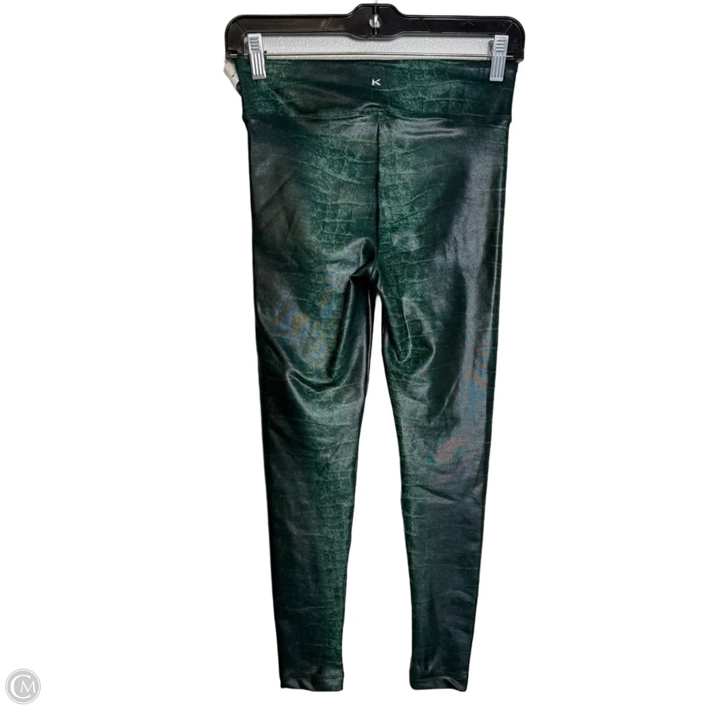 Athletic Leggings By Clothes Mentor In Green, Size: S