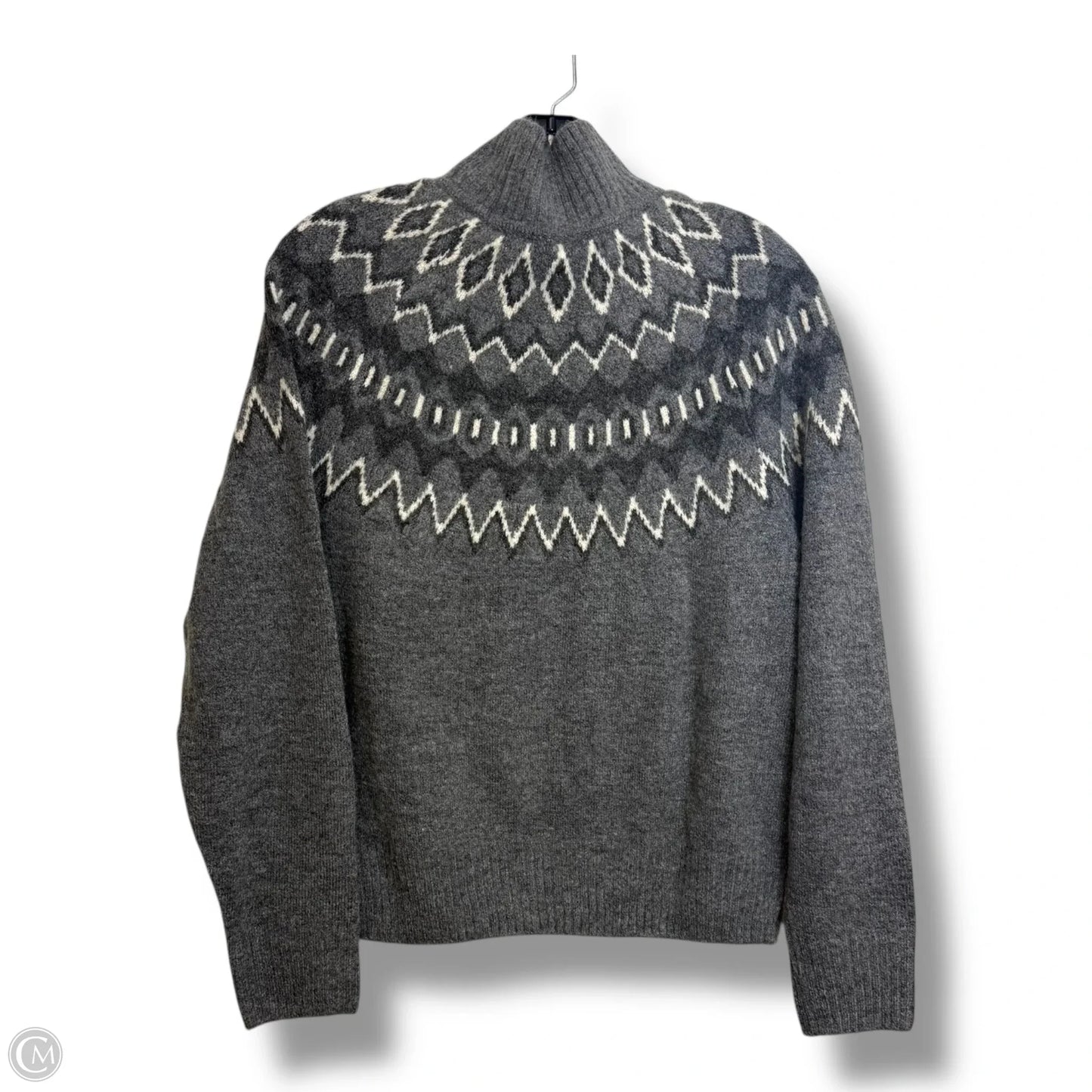 Sweater By Gap In Grey, Size: S