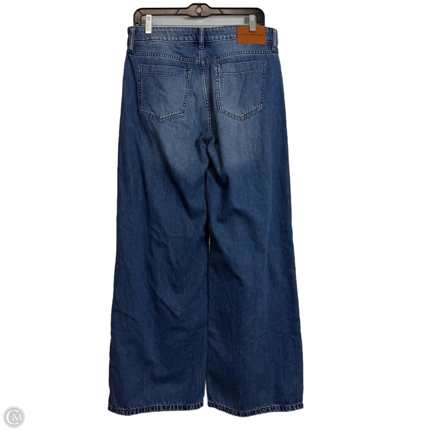 Jeans Flared By Lucky Brand In Blue Denim, Size: 6