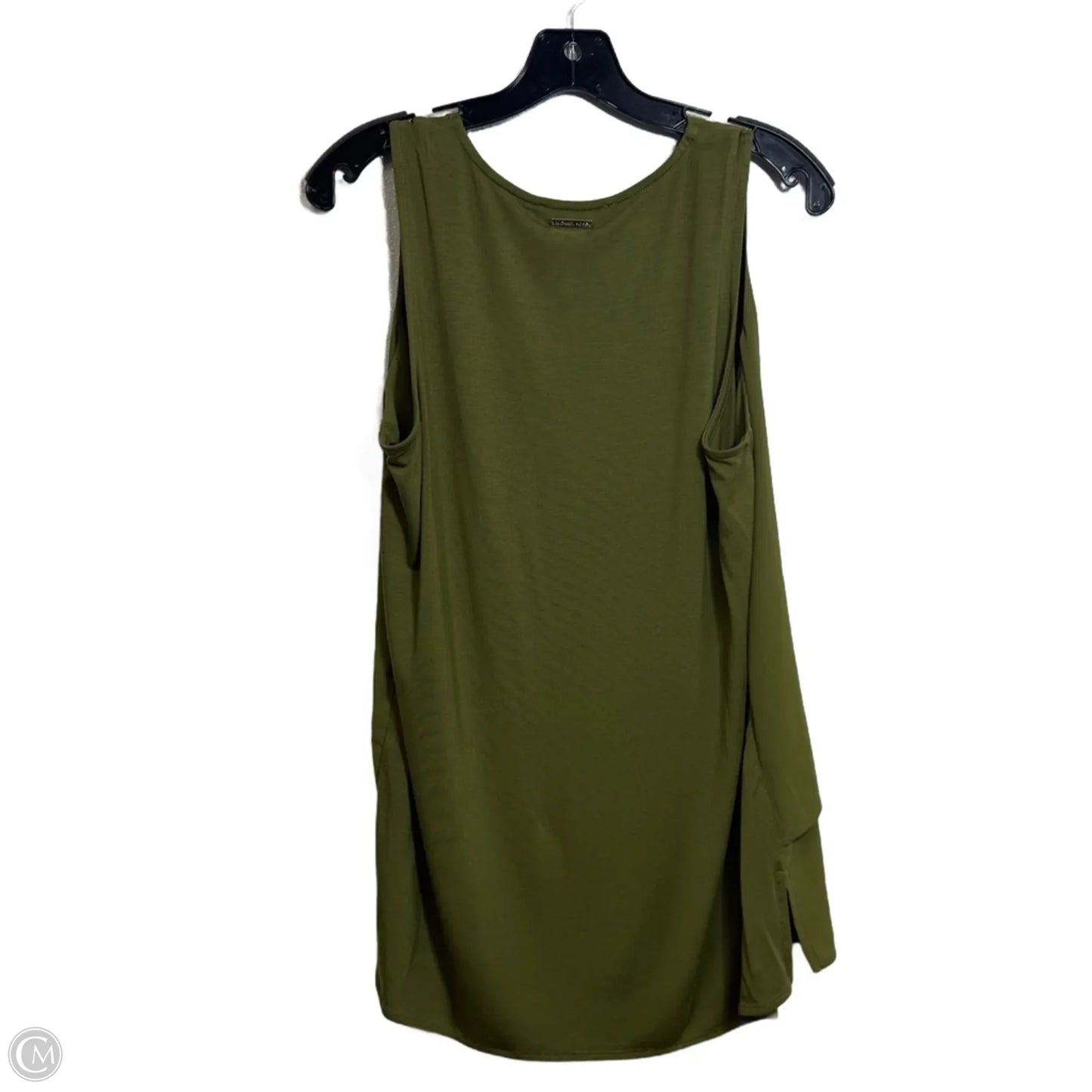 Top Sleeveless Designer By Michael Kors In Green, Size: M