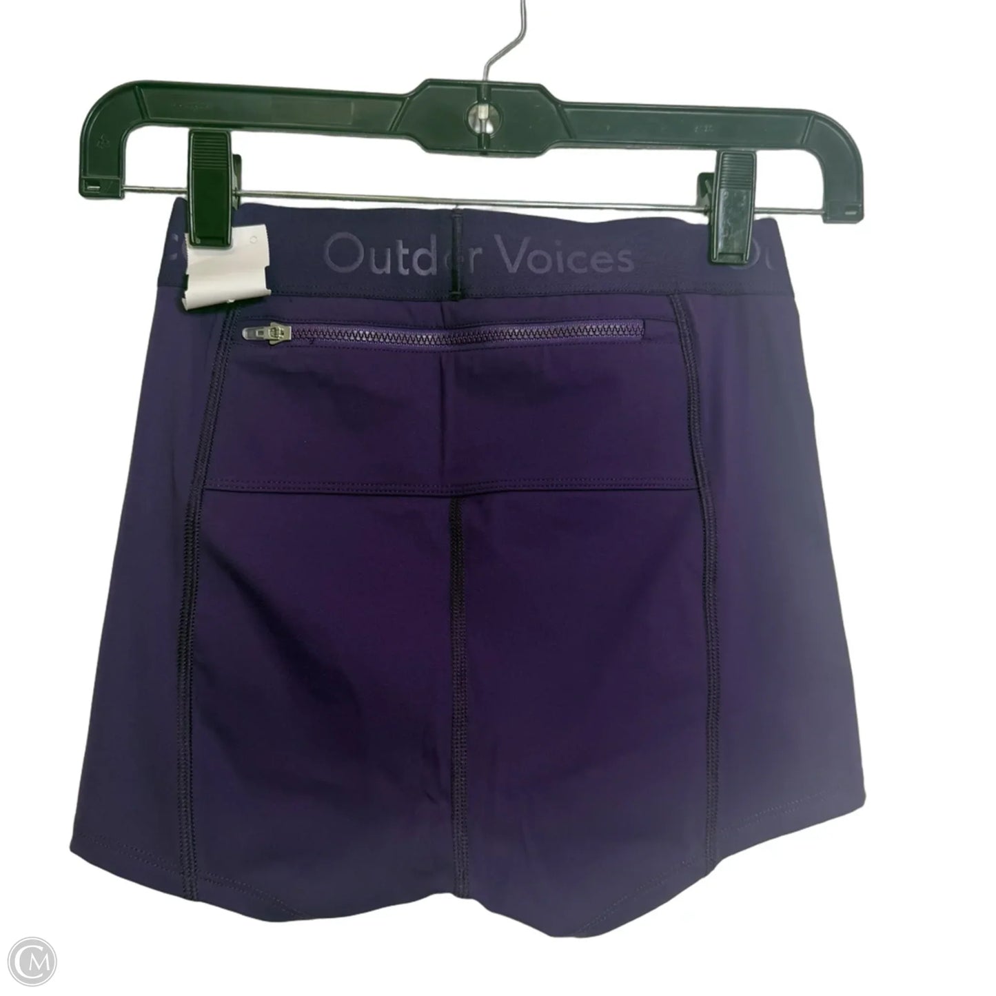 Athletic Shorts By Outdoor Voices In Purple, Size: Xs
