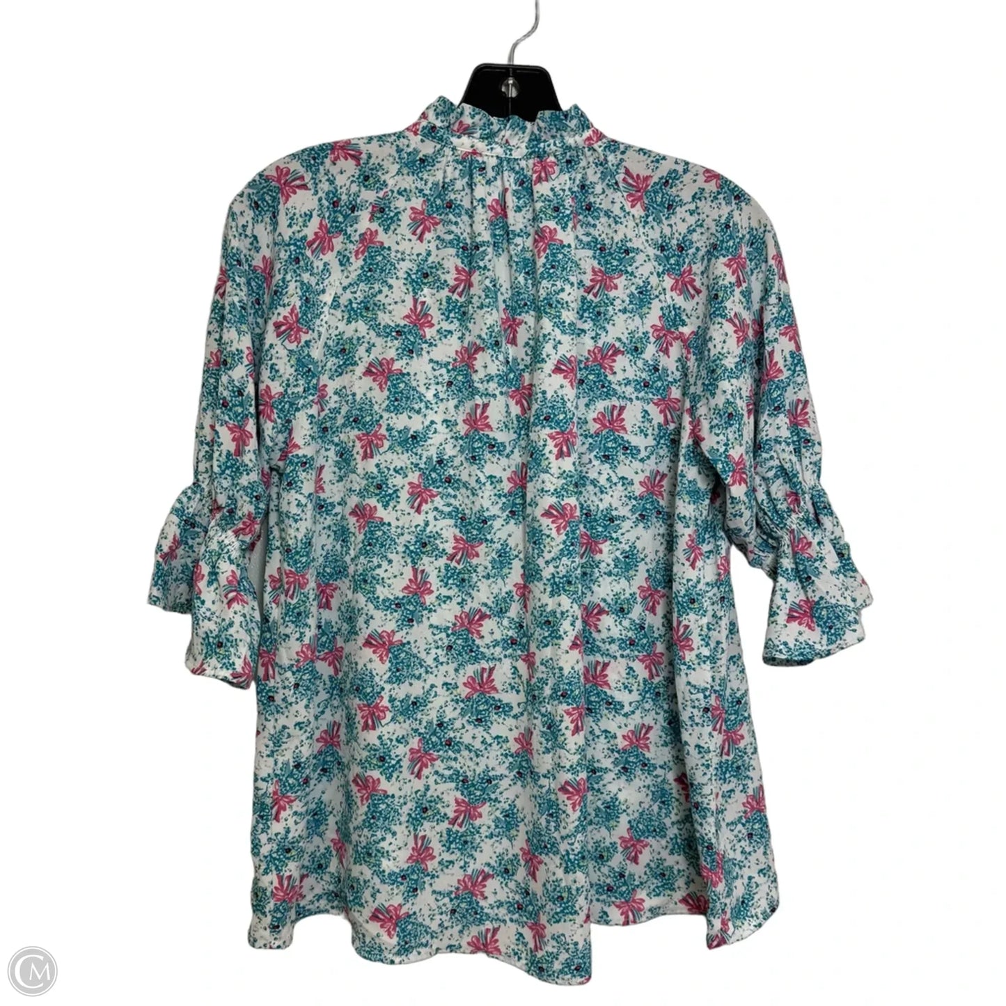 Top Long Sleeve By Clothes Mentor In Floral Print, Size: S